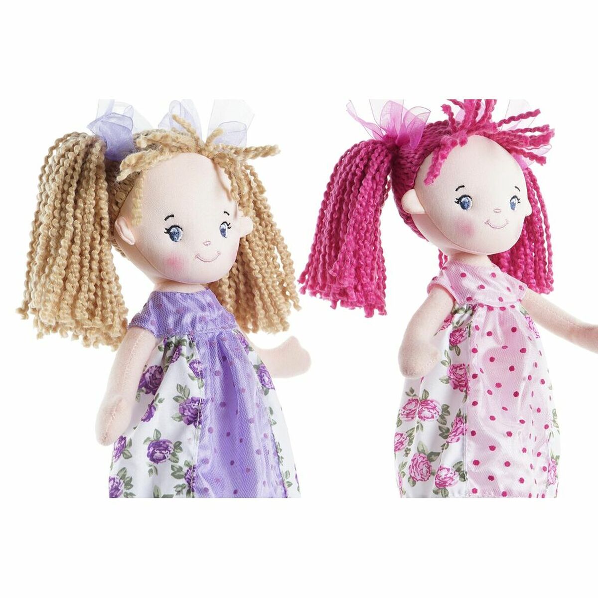 Rag Doll DKD Home Decor (20 x 8 x 30 cm) (2 Units)