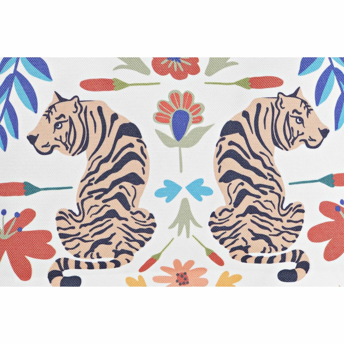 Toilet Bag DKD Home Decor Beige White Multicolour Modern (33 x 8 x 21 cm) (2 Units)