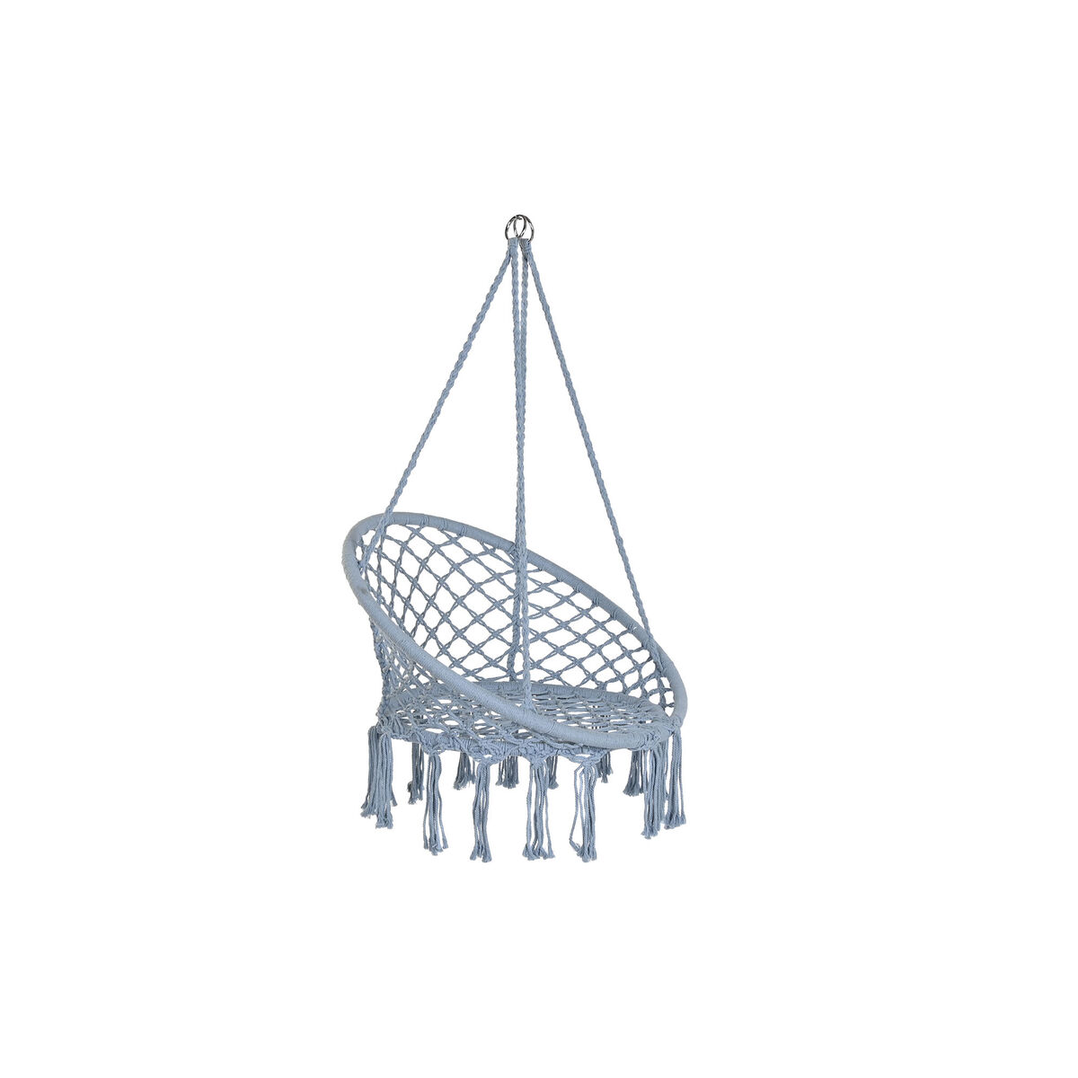 Hammock DKD Home Decor Sky blue 80 x 63 x 128 cm Hammock DKD Home Decor Sky blue 80 x 63 x 128 cm