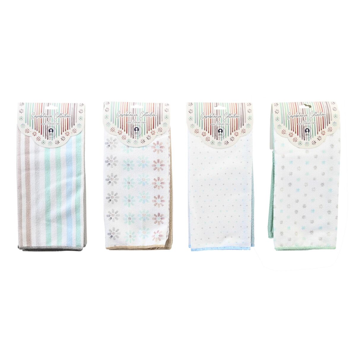 Set of Cloths DKD Home Decor 4 Pieces Set of Cloths DKD Home Decor 4 Pieces