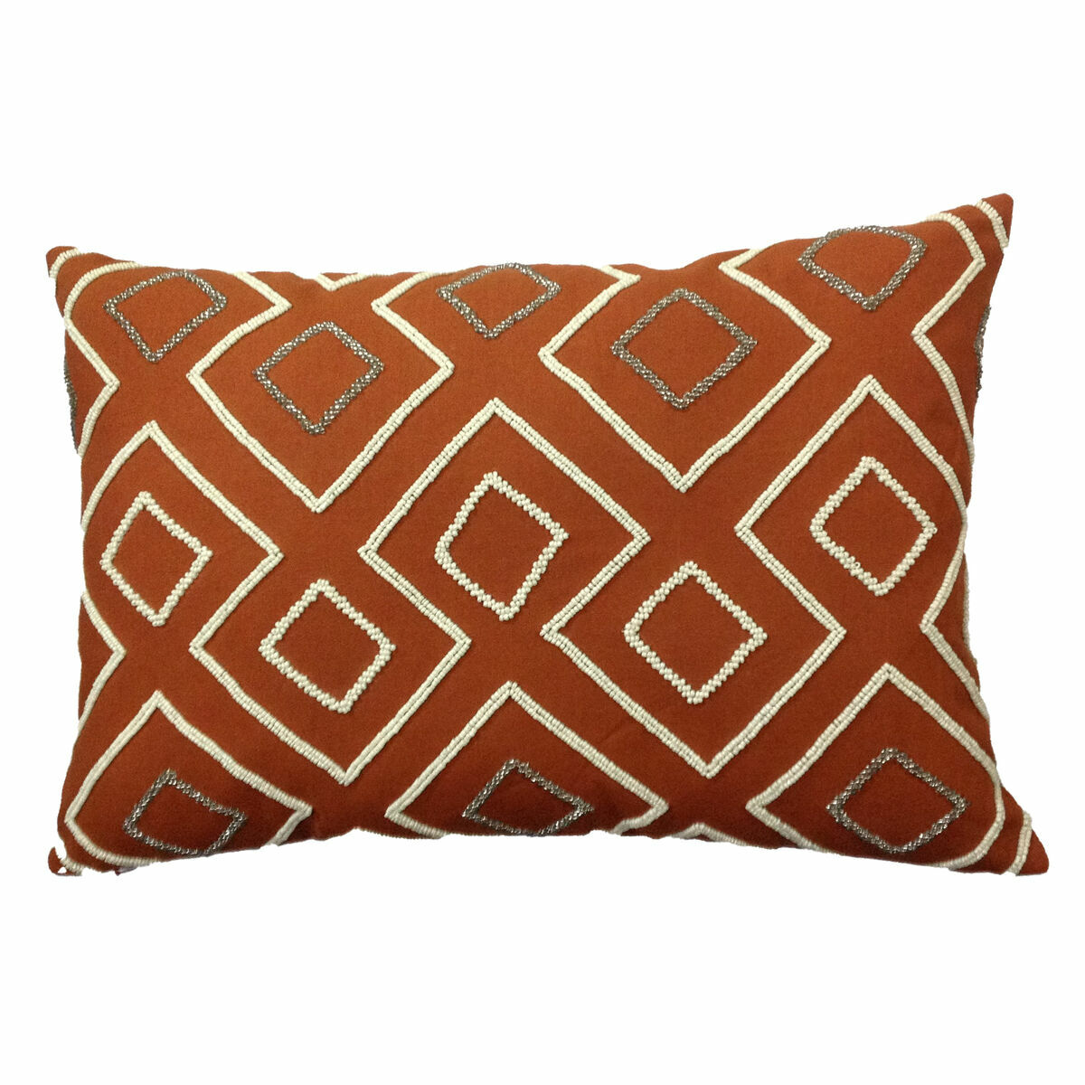 Cushion cover DKD Home Decor 60 x 1 x 40 cm Terracotta Geometric Cushion cover DKD Home Decor 60 x 1 x 40 cm Terracotta Geometric