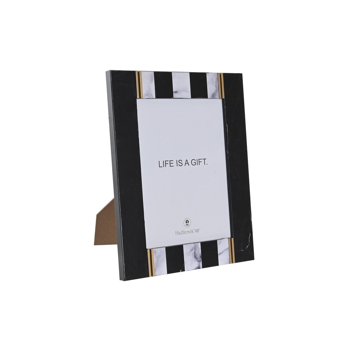 Photo frame DKD Home Decor Metal Bicoloured MDF Wood (20,8 x 1,5 x 25,8 cm) Photo frame DKD Home Decor Metal Bicoloured MDF Wood (20,8 x 1,5 x 25,8 cm)