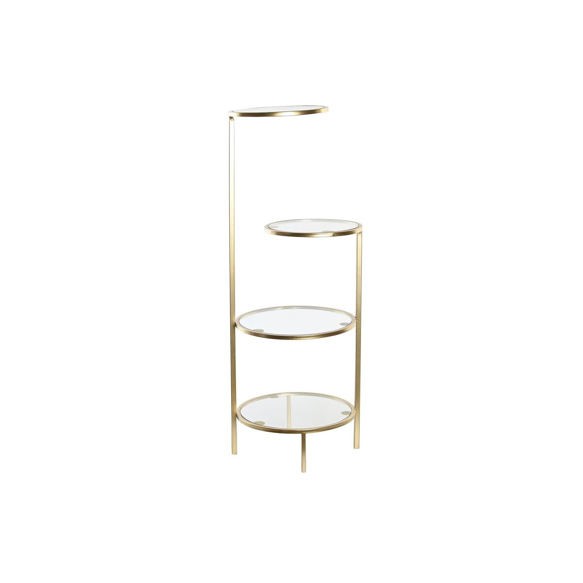 Shelve DKD Home Decor 32,5 x 30 x 86 cm Crystal Golden Metal Shelve DKD Home Decor 32,5 x 30 x 86 cm Crystal Golden Metal