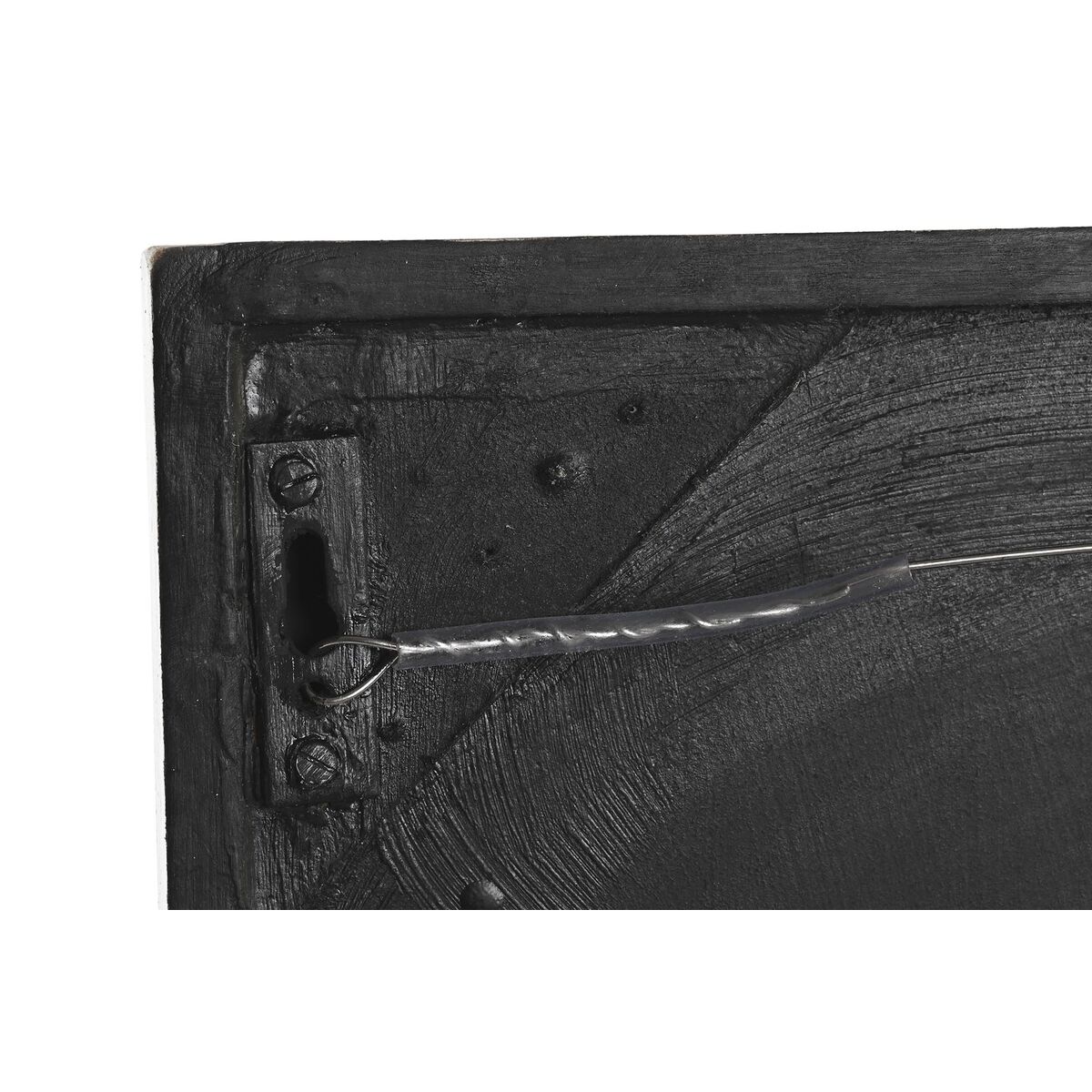 Wall Decoration DKD Home Decor White Black 60 x 6 x 60 cm (2 Units)