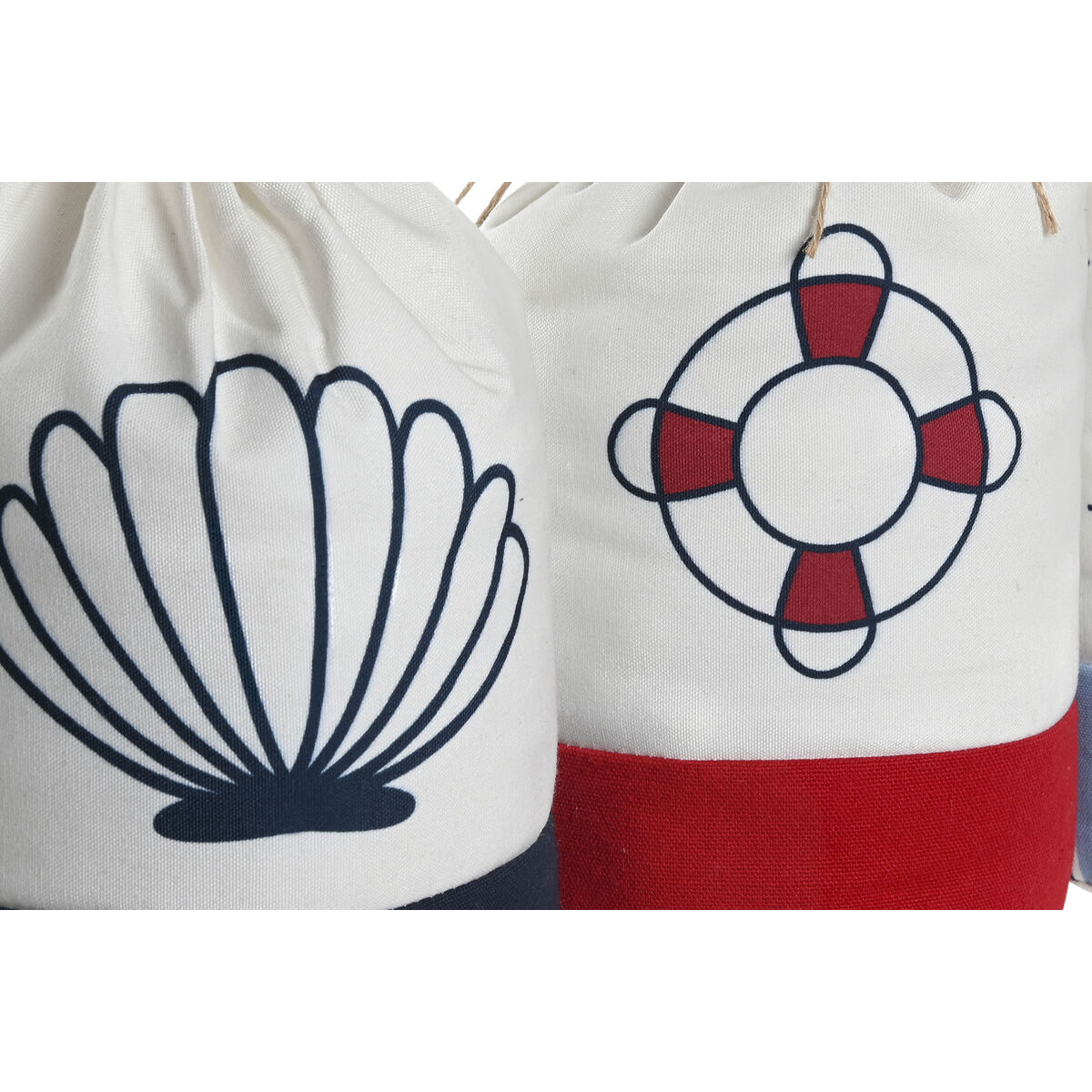 Router DKD Home Decor Blue White Red