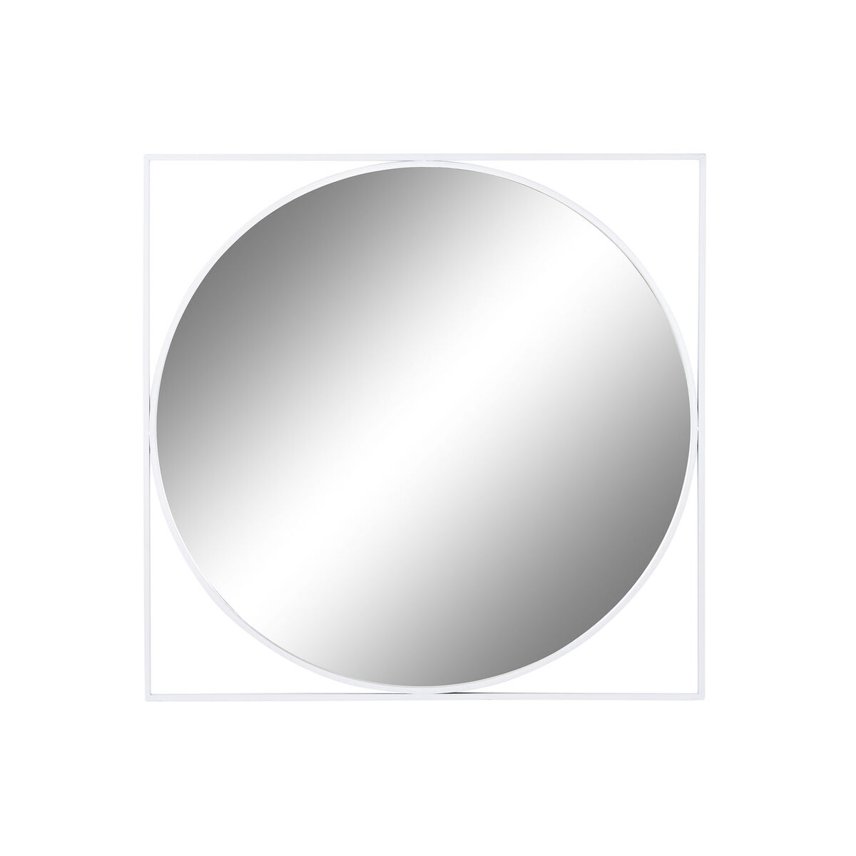 Wall mirror DKD Home Decor White 85,5 x 3 x 85,5 cm (3 Pieces) (3 Units)