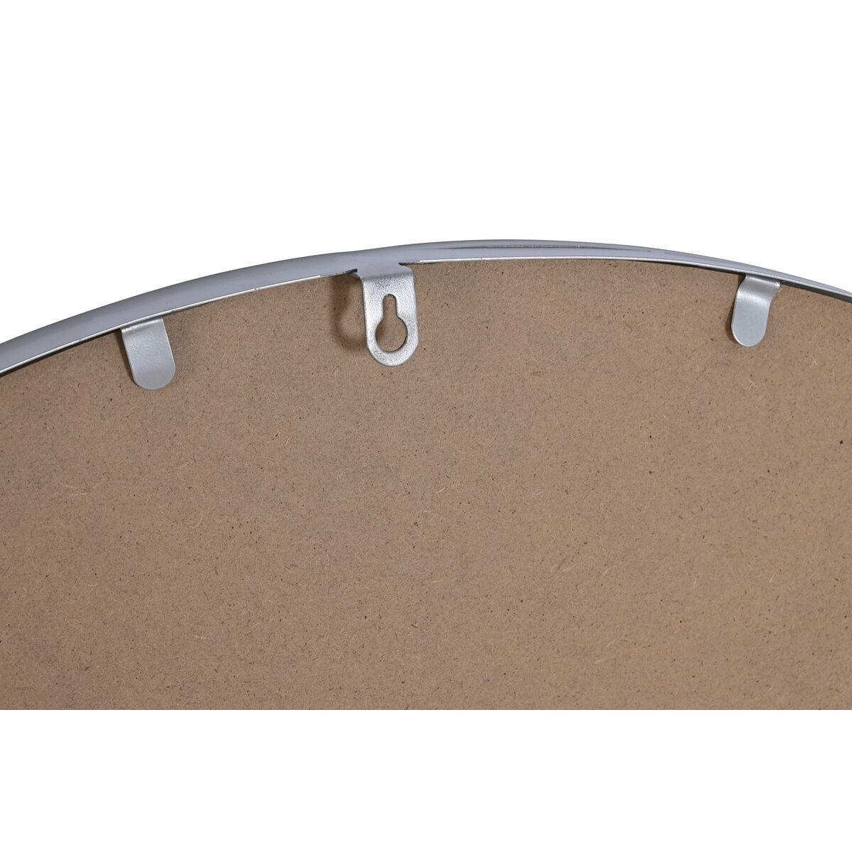 Wall mirror DKD Home Decor Silver Crystal Iron Modern 80 x 1,8 x 80 cm