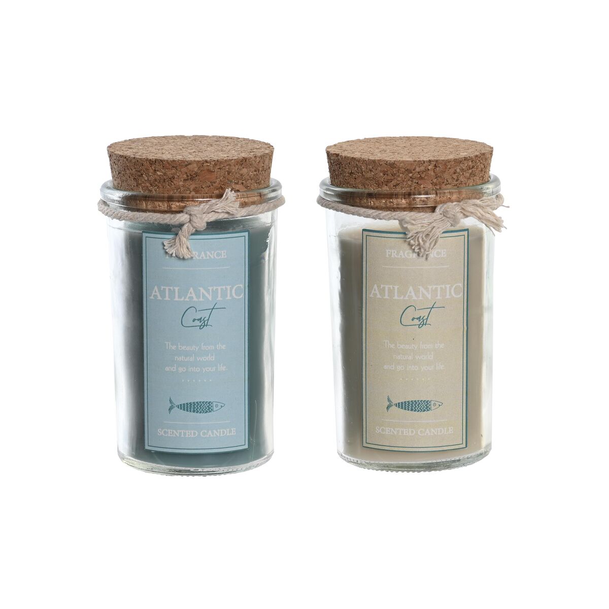 Scented Candle DKD Home Decor 140 g (2 Units) Scented Candle DKD Home Decor 140 g (2 Units)