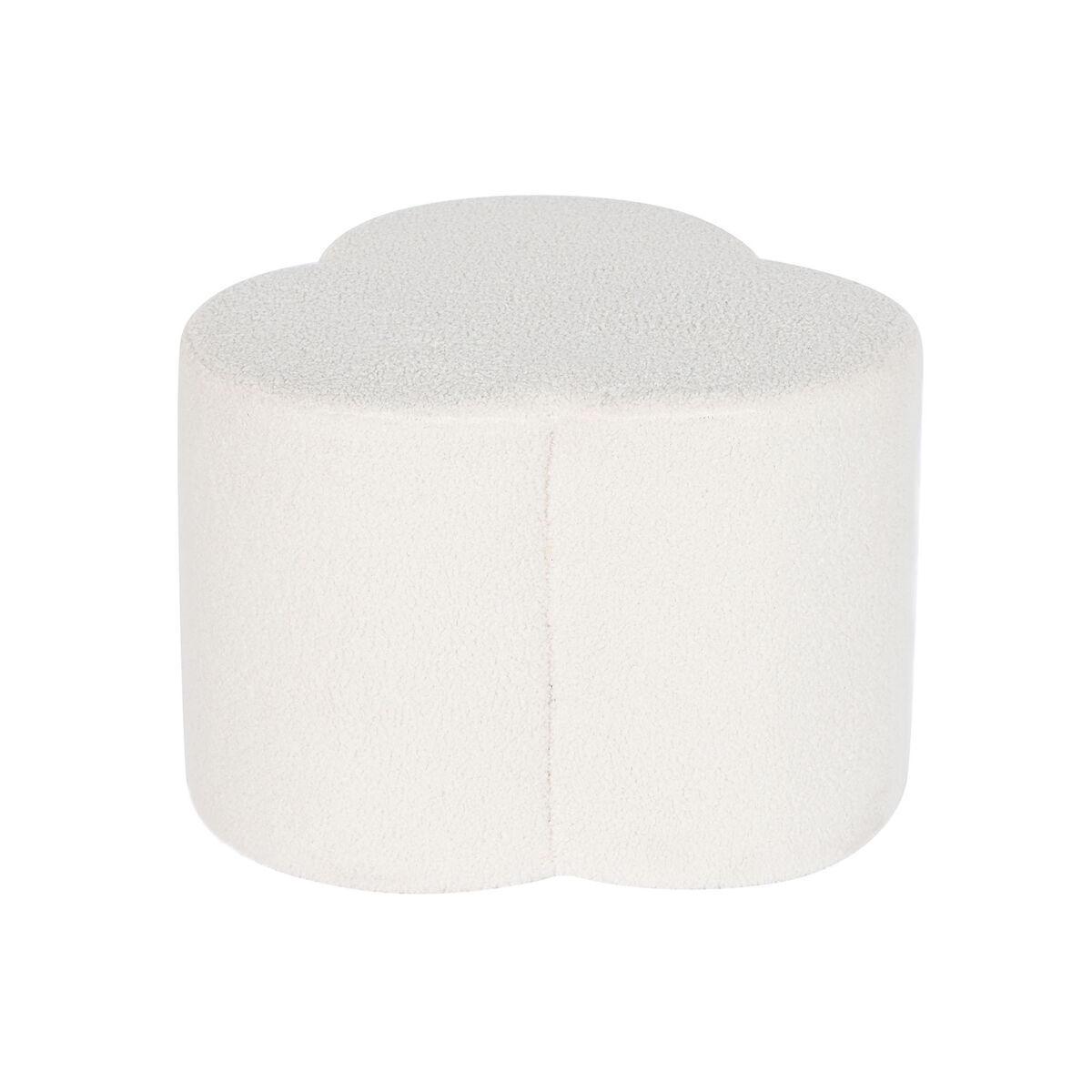 Footrest DKD Home Decor White 53 x 53 x 40 cm Footrest DKD Home Decor White 53 x 53 x 40 cm