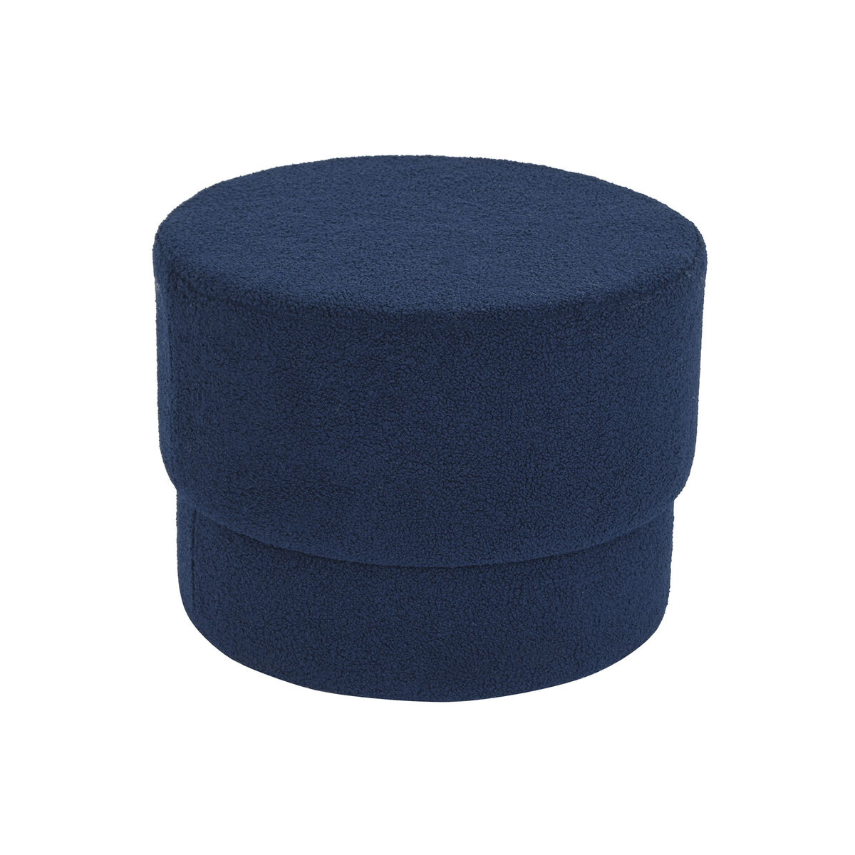 Footrest DKD Home Decor Blue Velvet 55 x 55 x 40 cm Footrest DKD Home Decor Blue Velvet 55 x 55 x 40 cm