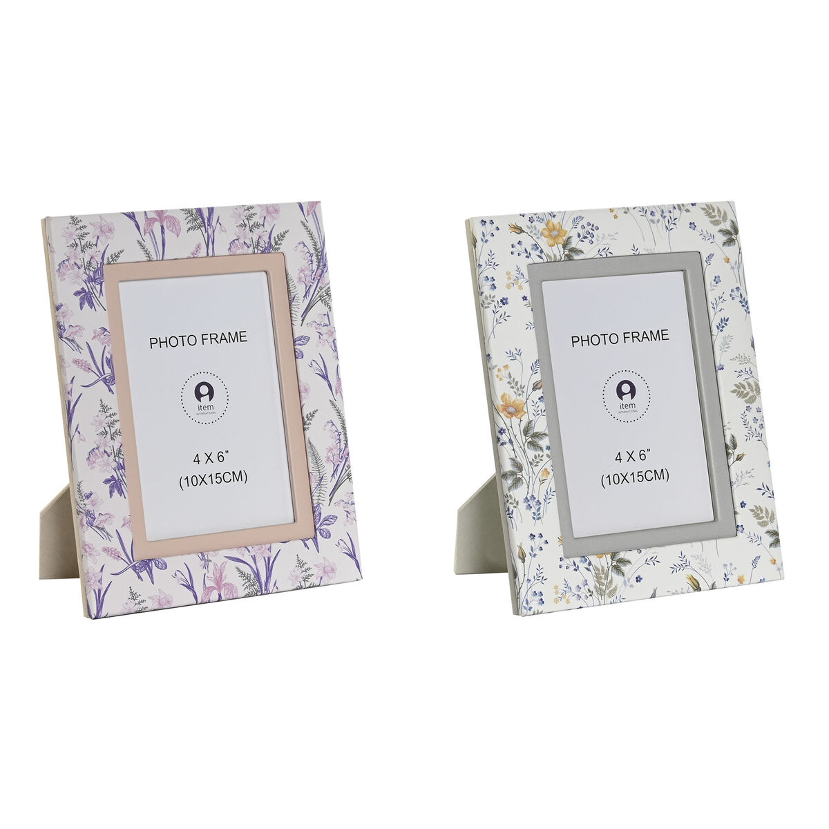 Women’s Handbag DKD Home Decor White Grey Lilac Light Pink 16,5 x 2 x 21,5 cm (2 Units) Women’s Handbag DKD Home Decor White Grey Lilac Light Pink 16,5 x 2 x 21,5 cm (2 Units)