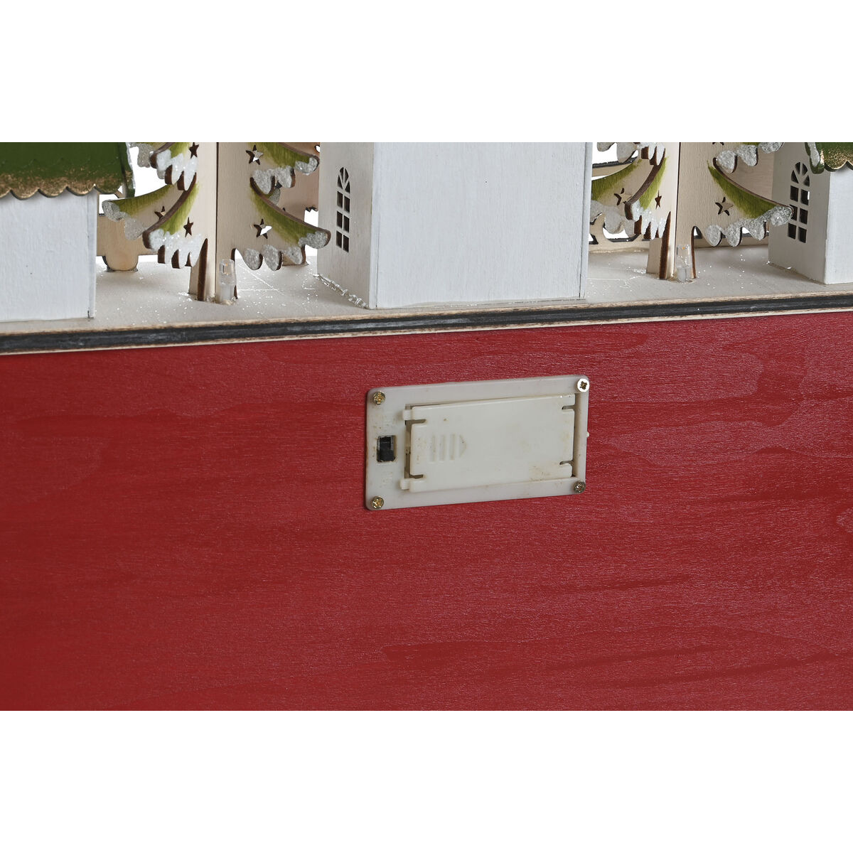 Advent Calendar DKD Home Decor Wood 37,5 x 8,5 x 31 cm (2 Units)