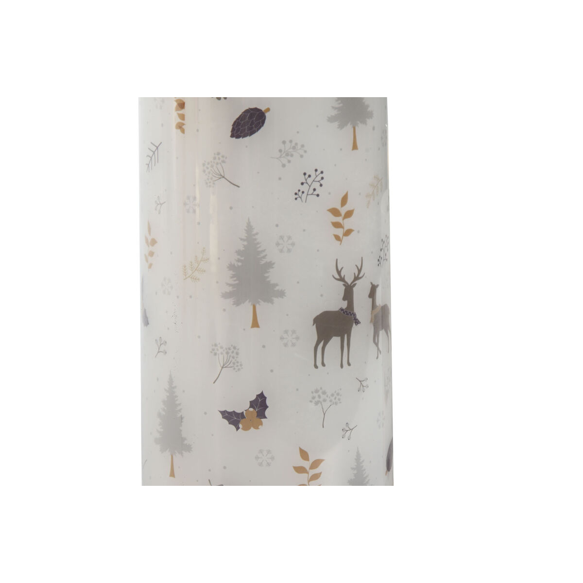 LED Candle DKD Home Decor White Multicolour 7.5 x 7.5 x 15 cm 7,5 x 7,5 x 15 cm (AA)