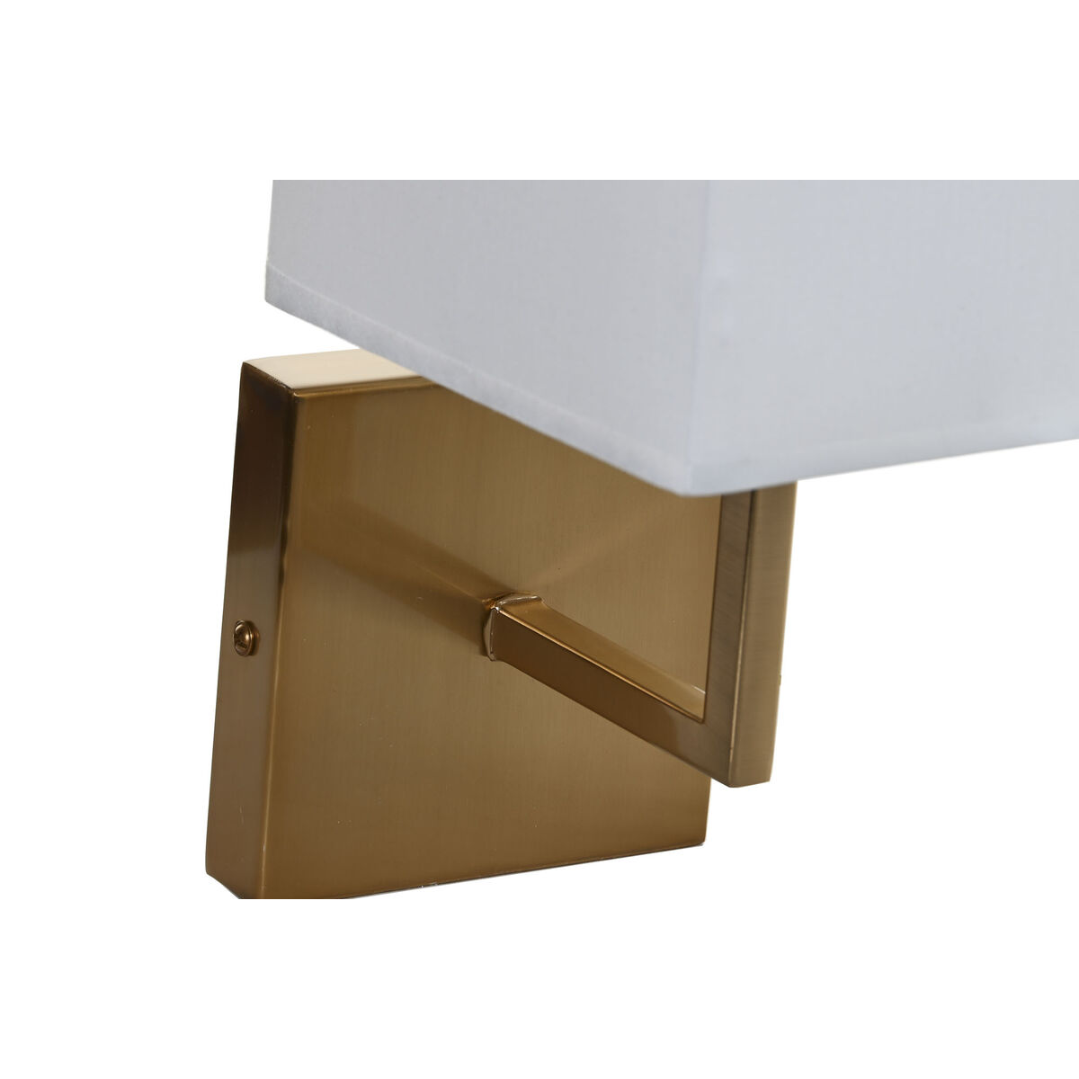 Wall Light DKD Home Decor White Black Golden 50 W 220 V 15 x 19 x 27 cm 15 x 19 x 30 cm (2 Units)
