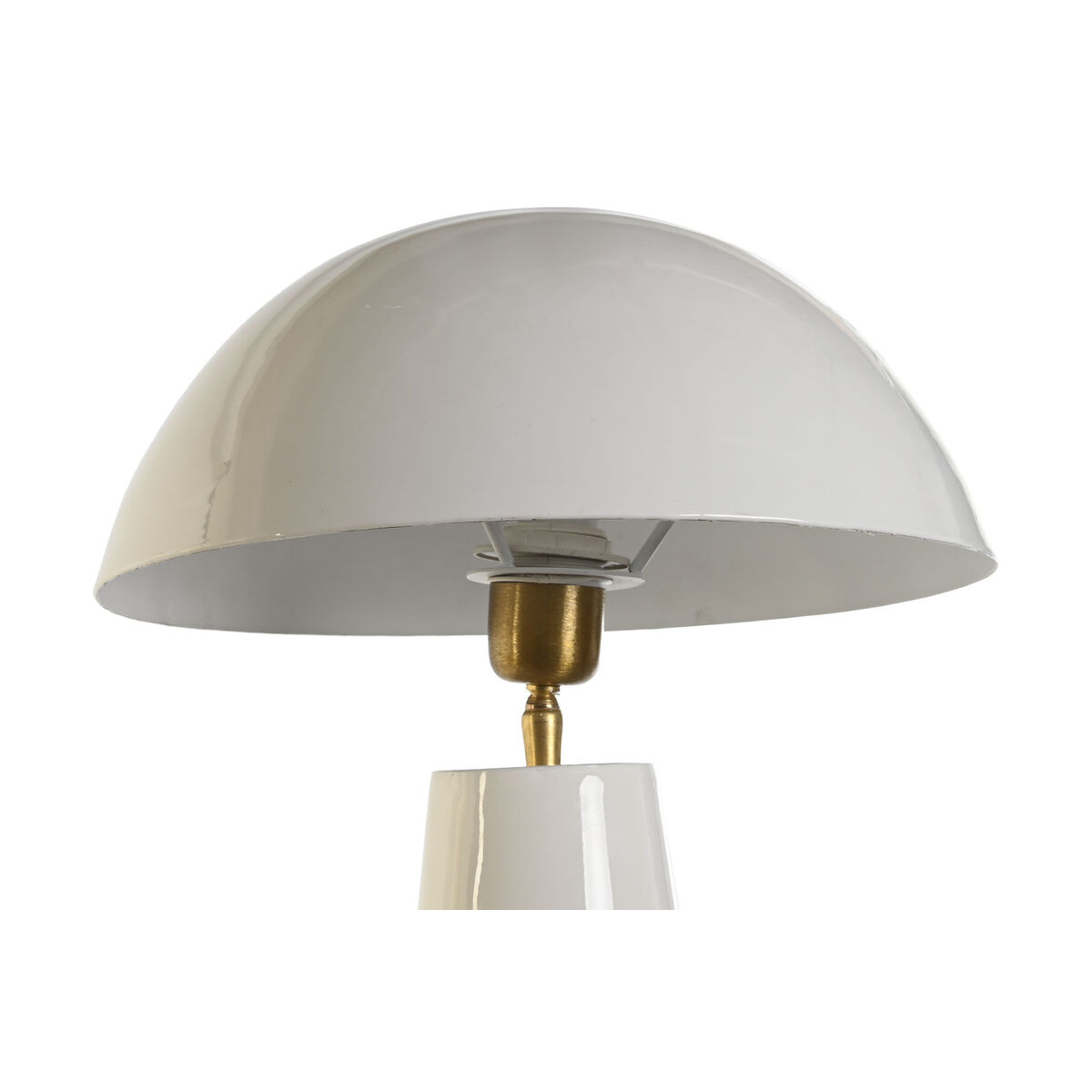 Desk lamp DKD Home Decor White Metal Iron 50 W 220 V 31 x 31 x 70 cm