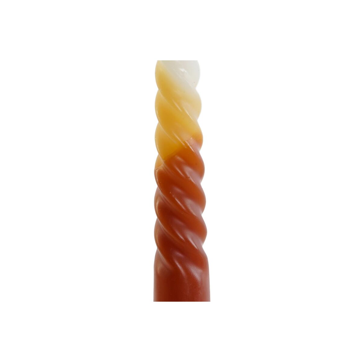 Candles DKD Home Decor Bicoloured 2 x 2 x 25 cm 2 x 2 x 20 cm (4 Pieces) (4 Units)
