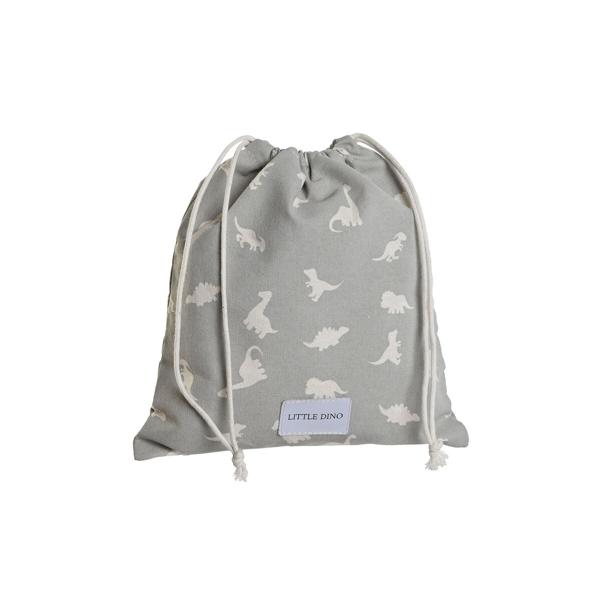 Child’s Backpack Bag DKD Home Decor White Grey 24 x 2 x 26 cm (2 Units)