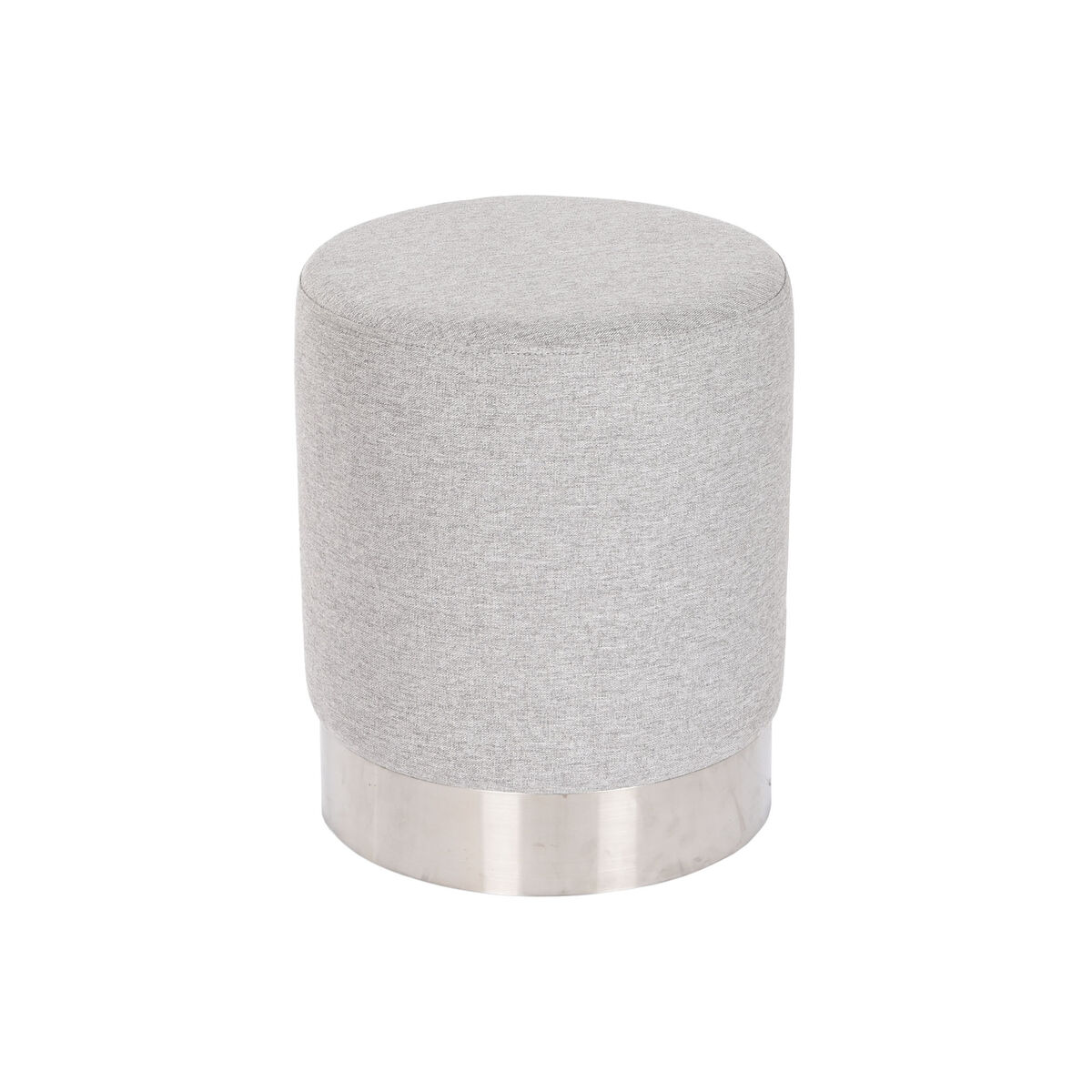 Footrest Home ESPRIT Grey Silver 35 x 35 x 42 cm Footrest Home ESPRIT Grey Silver 35 x 35 x 42 cm