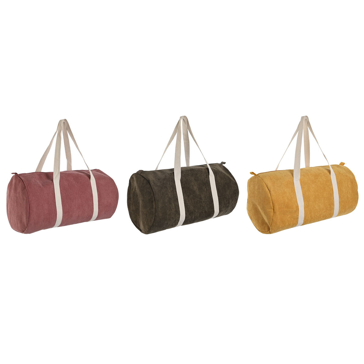 Sports bag Home ESPRIT Green Fuchsia Mustard 3 Units Sports bag Home ESPRIT Green Fuchsia Mustard 3 Units
