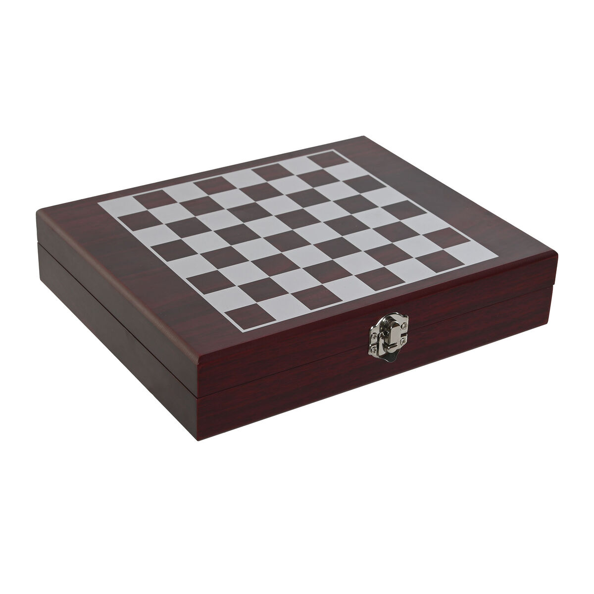 Set of Wine Accessories Home ESPRIT Brown MDF Wood 24 x 19 x 5 cm
