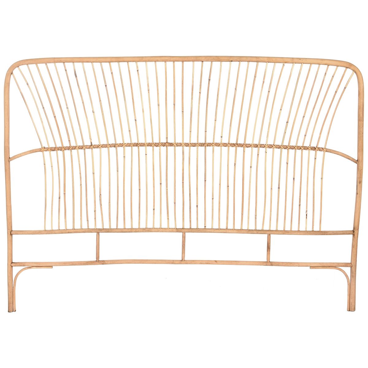 Headboard Home ESPRIT Brown Natural Light brown Bamboo 160 x 3 x 115 cm Headboard Home ESPRIT Brown Natural Light brown Bamboo 160 x 3 x 115 cm