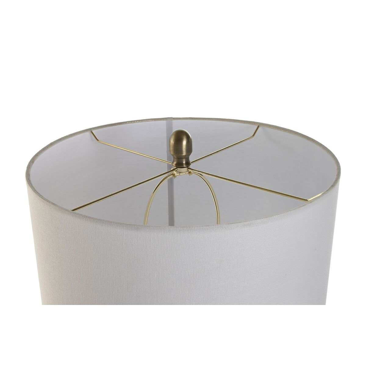Desk lamp Home ESPRIT White Green Stoneware 50 W 220 V 40 x 40 x 78 cm