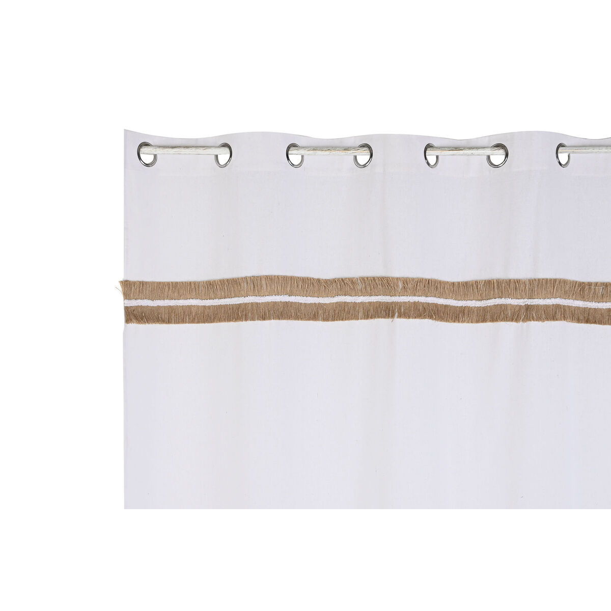 Curtain Home ESPRIT White Natural 140 x 260 x 260 cm