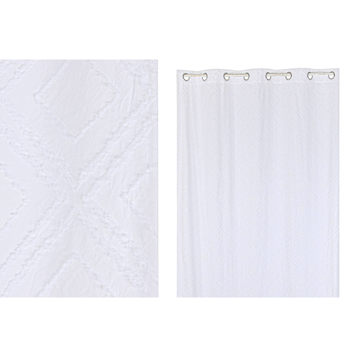 Curtain Home ESPRIT White 140 x 260 x 260 cm Embroidery Curtain Home ESPRIT White 140 x 260 x 260 cm Embroidery