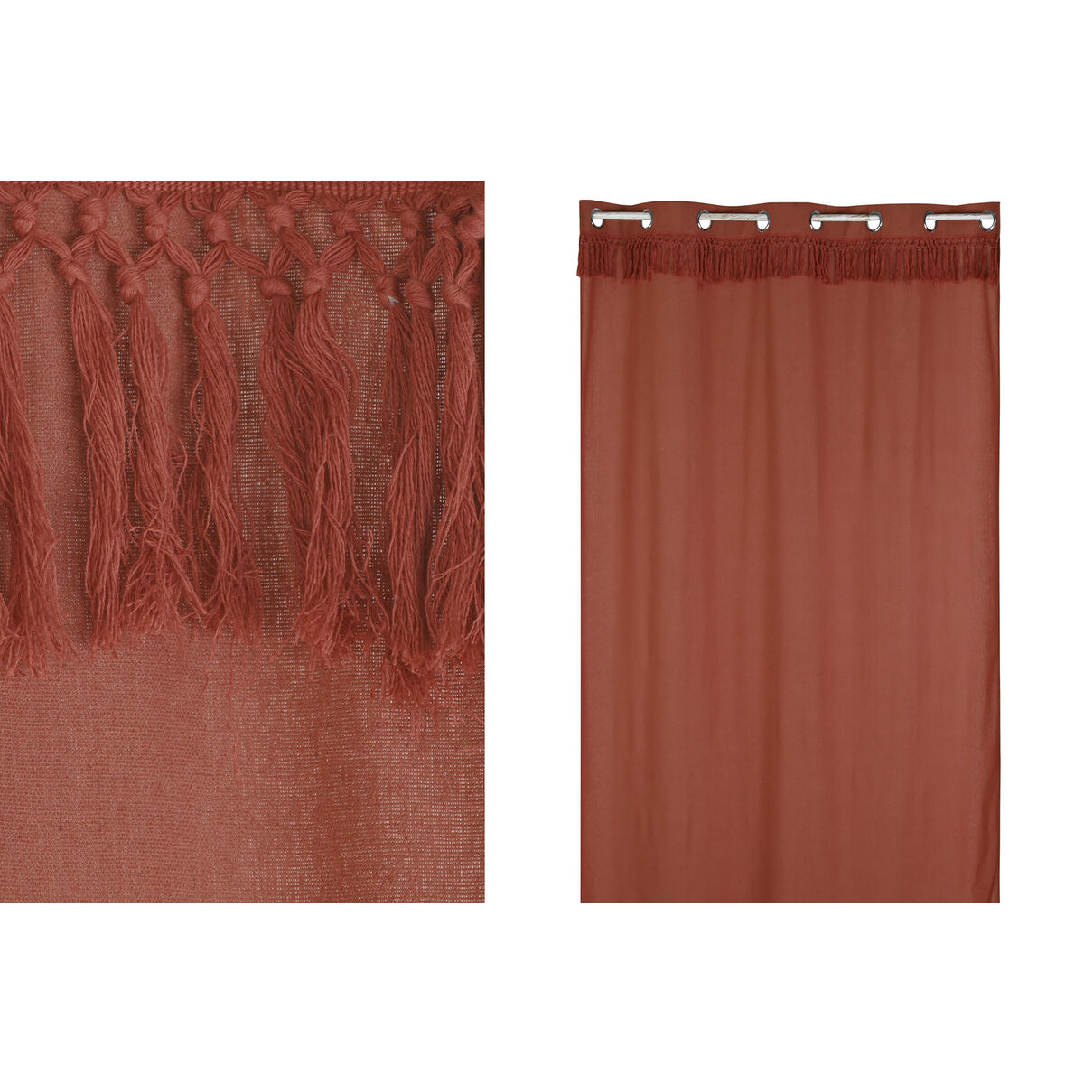 Curtain Home ESPRIT Terracotta 140 x 260 x 260 cm Curtain Home ESPRIT Terracotta 140 x 260 x 260 cm
