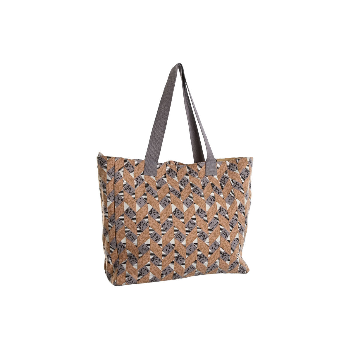 Women’s Handbag Home ESPRIT Brown Turquoise Coral 55 x 14 x 35 cm (3 Units)