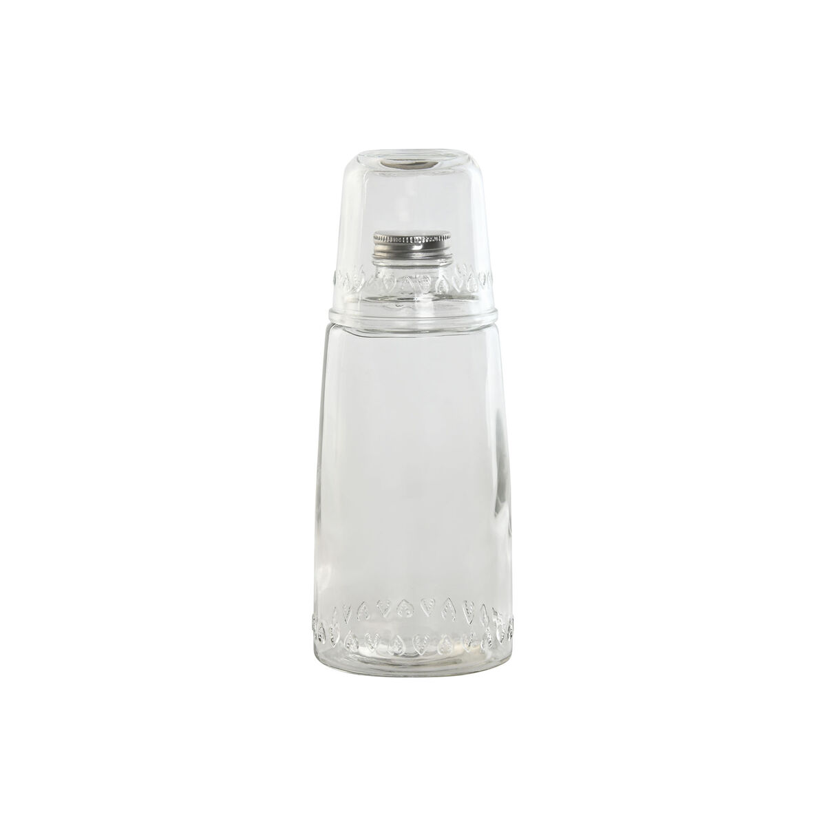 Water bottle Home ESPRIT Transparent Crystal 240 ml 1 L Water bottle Home ESPRIT Transparent Crystal 240 ml 1 L