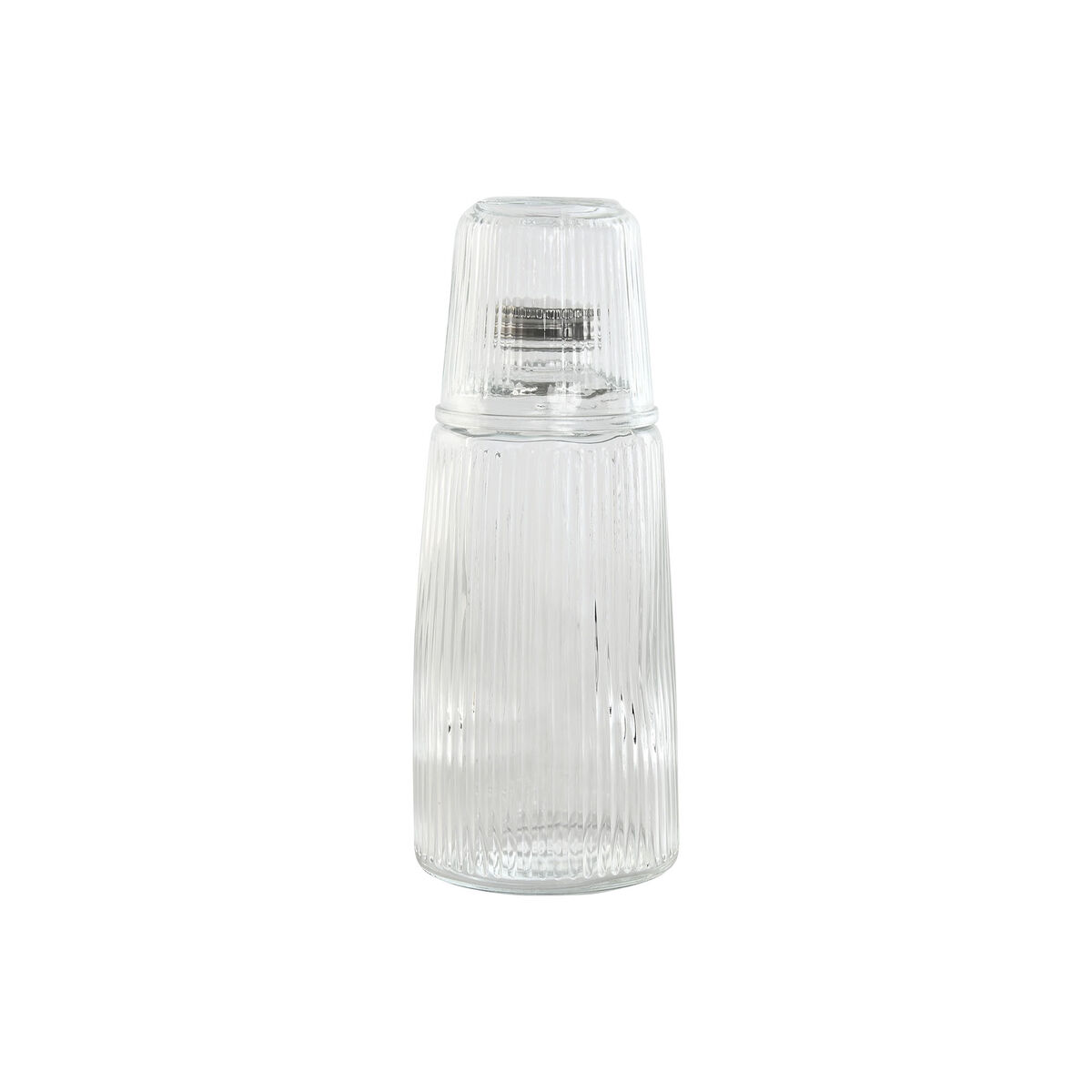 Water bottle Home ESPRIT Transparent Crystal 240 ml 1 L Water bottle Home ESPRIT Transparent Crystal 240 ml 1 L