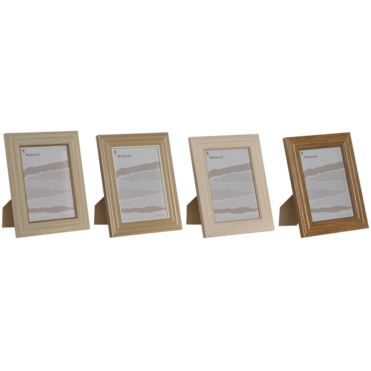 Photo frame Home ESPRIT Multicolour Crystal polystyrene 19,2 x 1,6 x 24,2 cm (4 Units) Photo frame Home ESPRIT Multicolour Crystal polystyrene 19,2 x 1,6 x 24,2 cm (4 Units)