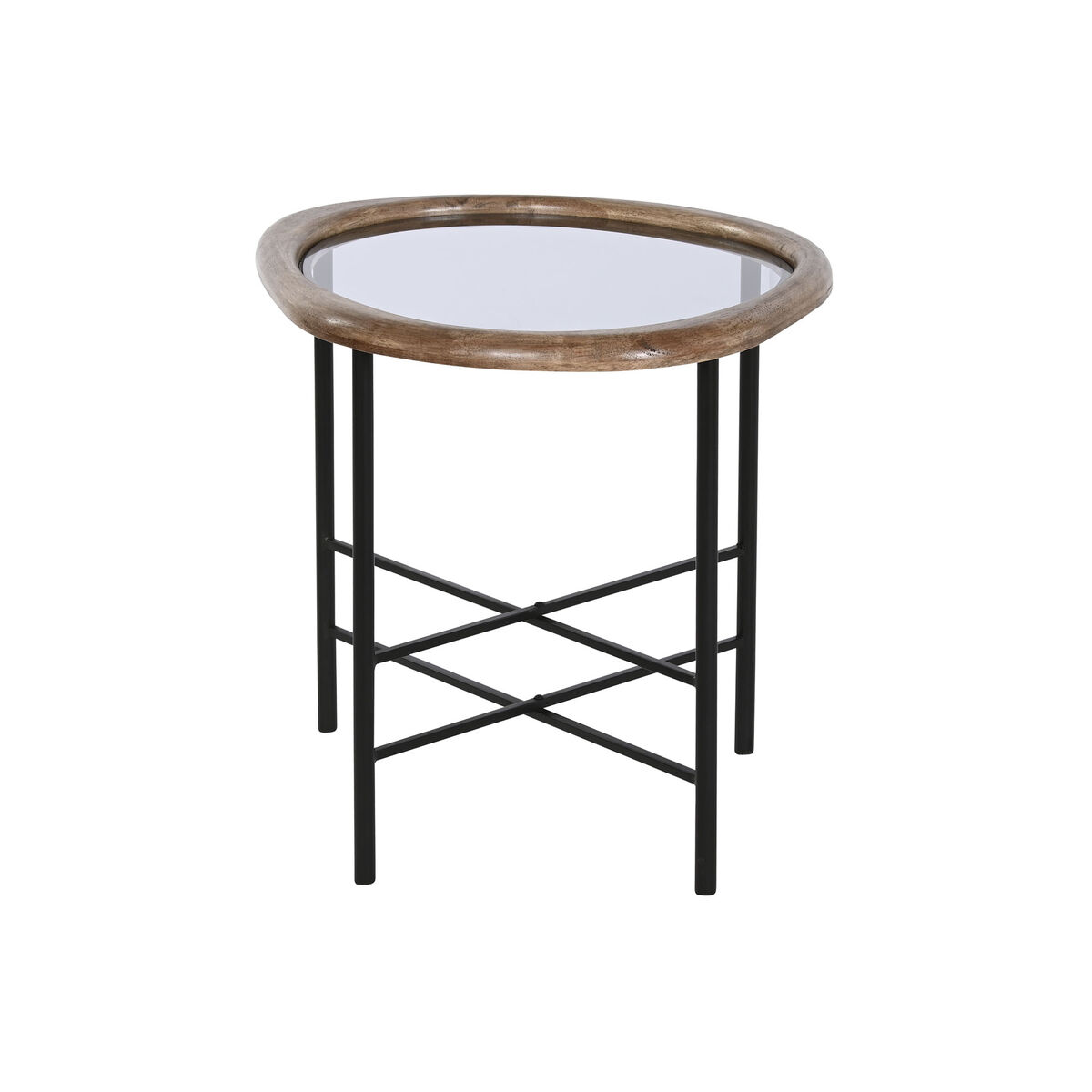 Centre Table Home ESPRIT Brown Black Natural Crystal Fir wood 61 x 50 x 53 cm Centre Table Home ESPRIT Brown Black Natural Crystal Fir wood 61 x 50 x 53 cm