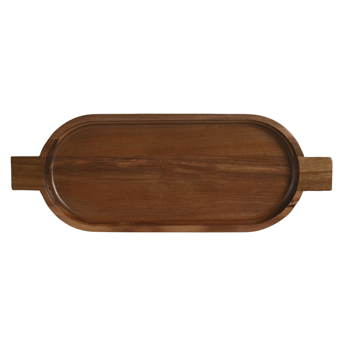 Snack tray Home ESPRIT Natural Acacia 48,5 x 18 x 3,5 cm