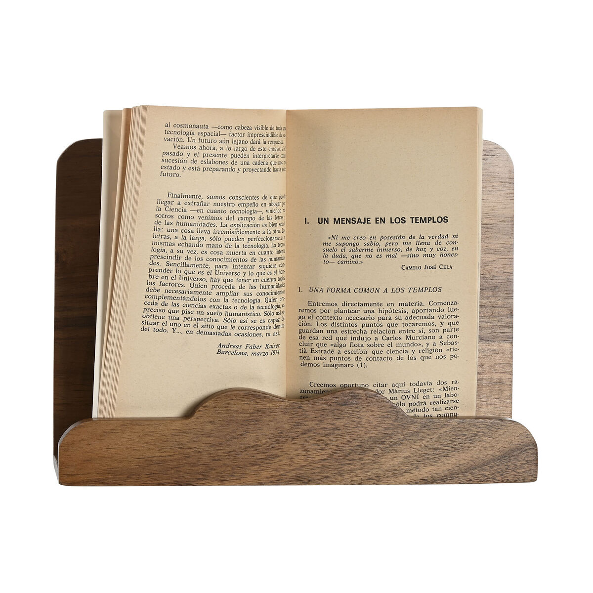 Stand Home ESPRIT Acacia 25 x 19 x 5 cm