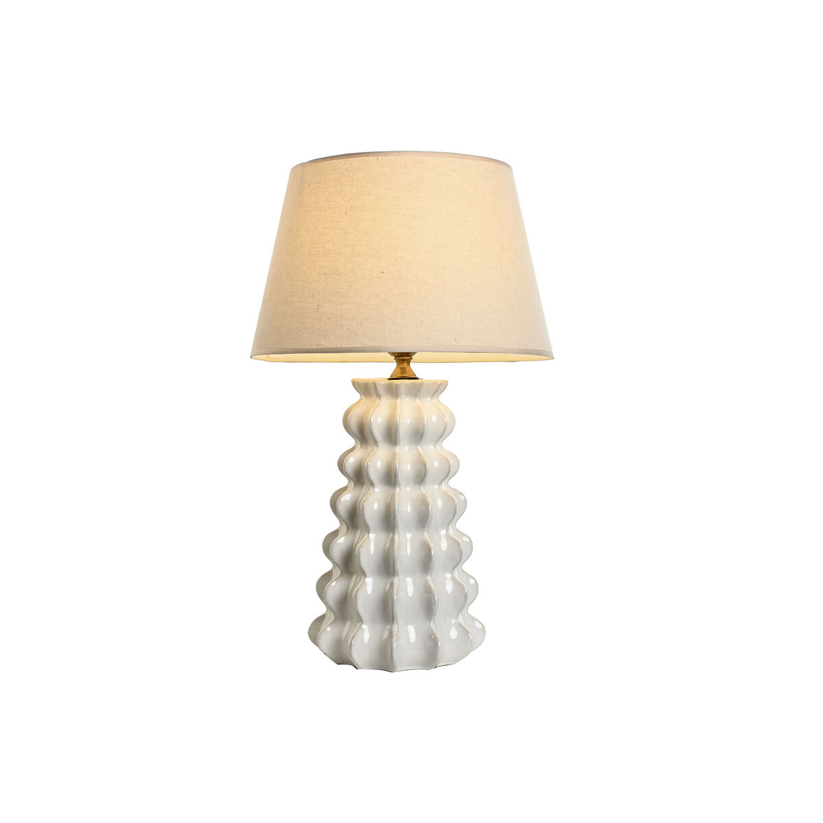 Desk lamp Home ESPRIT White Porcelain 50 W 220 V 40 x 40 x 65 cm