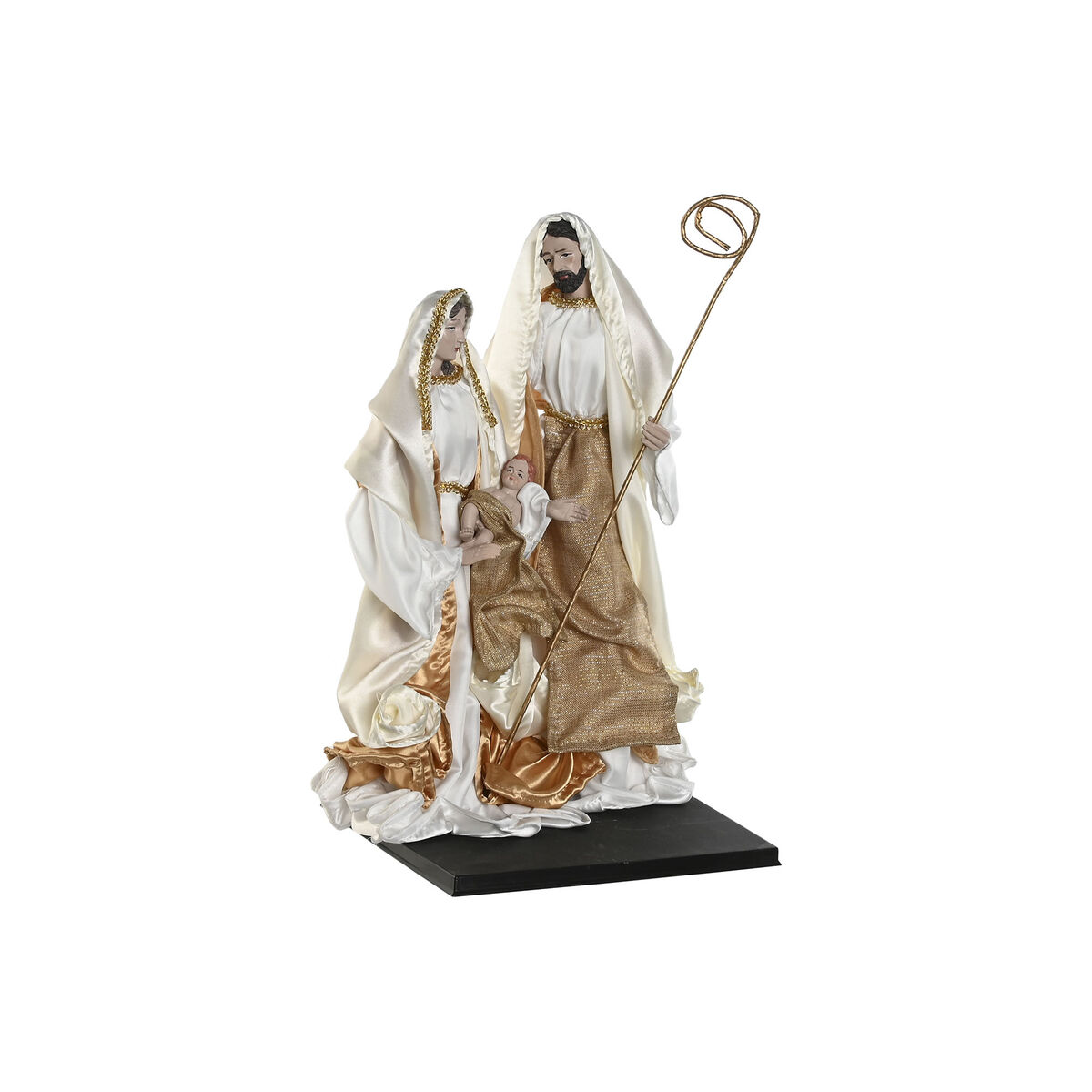 Christmas nativity set Home ESPRIT White Golden 27 x 24 x 40 cm
