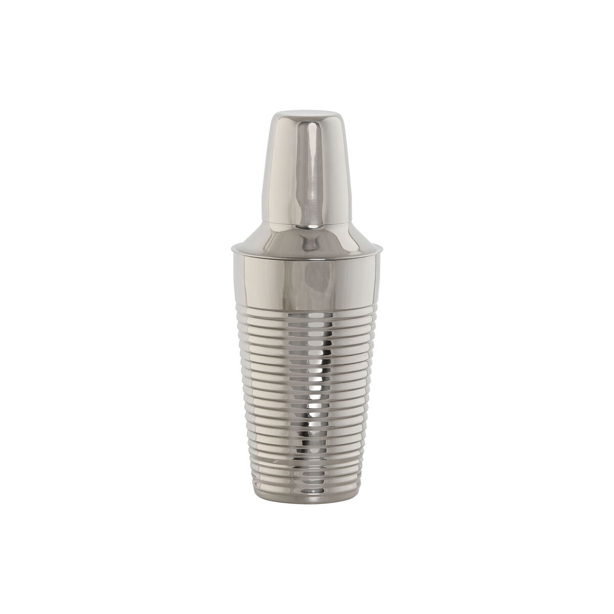 Cocktail Maker Home ESPRIT Golden Silver Stainless steel 9,5 x 9,5 x 22 cm