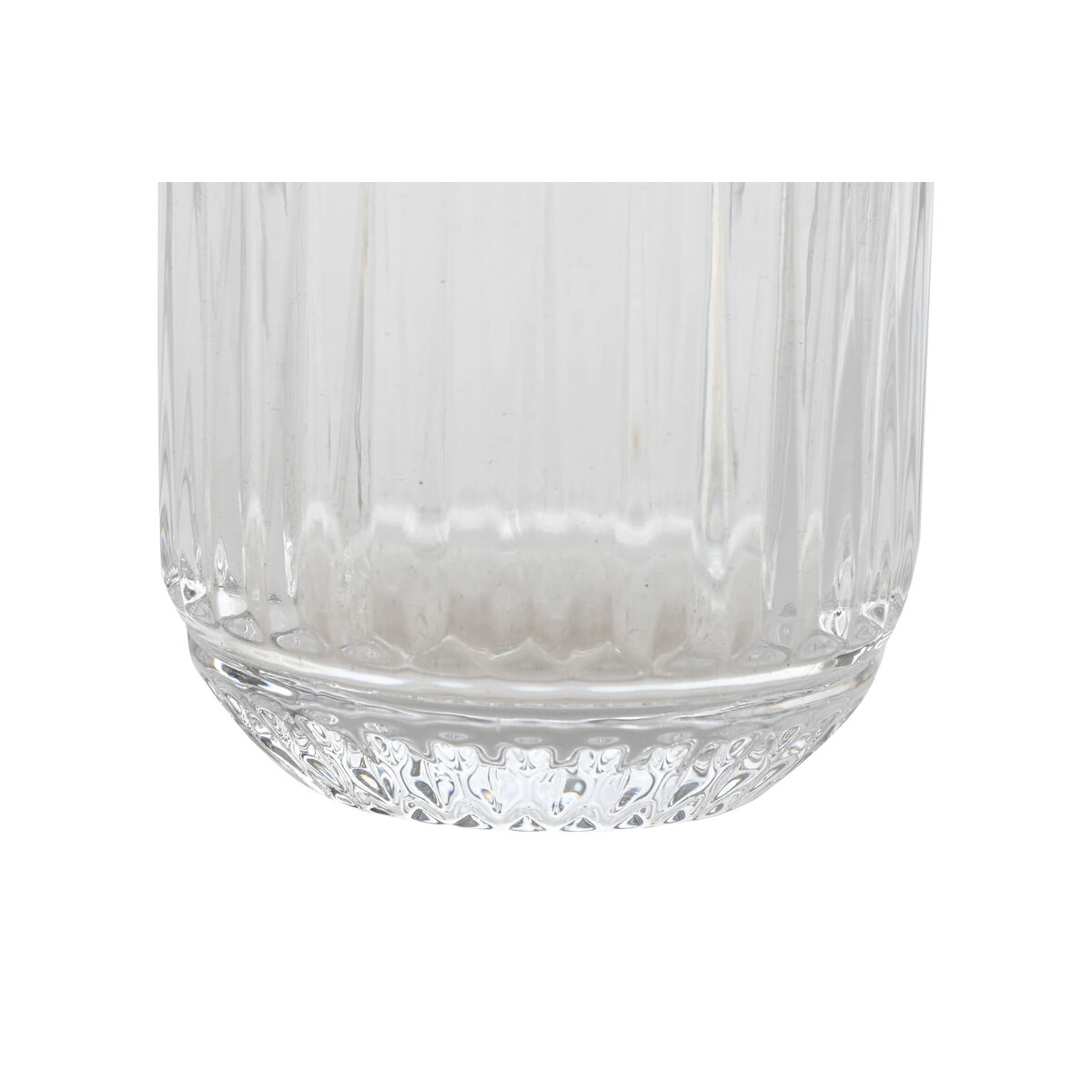 Set of glasses Home ESPRIT Transparent Crystal 275 ml (6 Units)