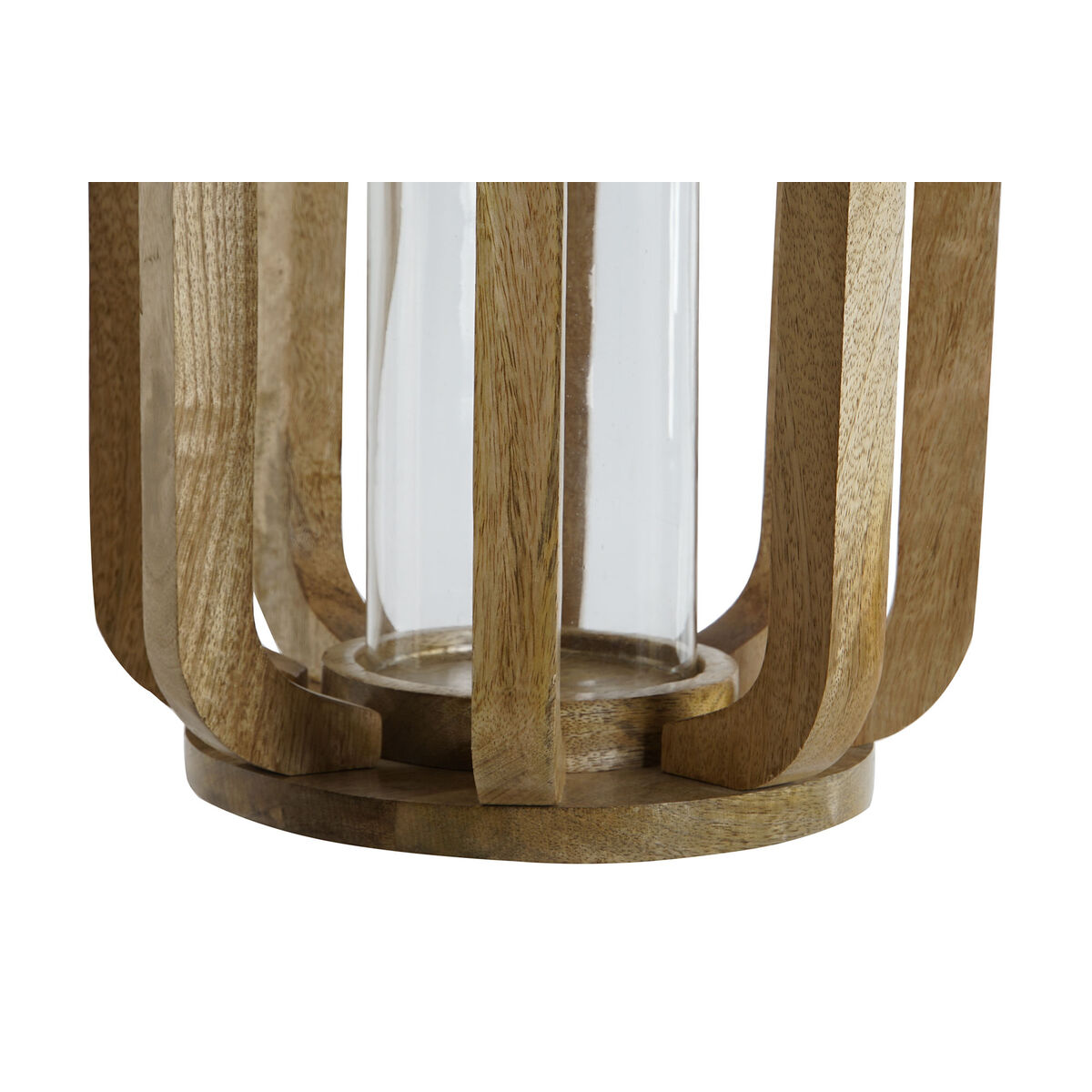 Candleholder Home ESPRIT Natural Crystal Mango wood