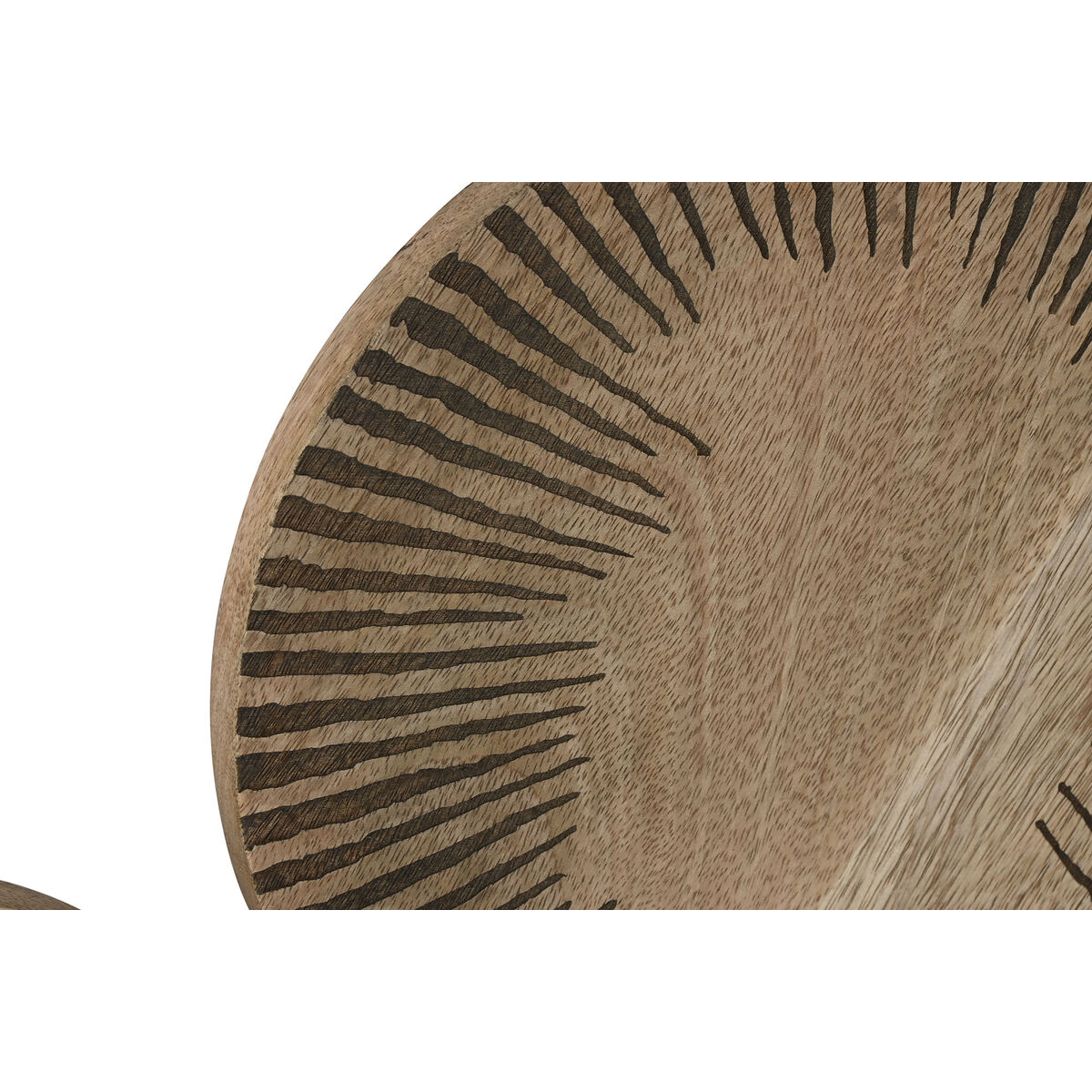 Wall Decoration Home ESPRIT Natural Modern Circles 84 X 4,5 X 56 CM