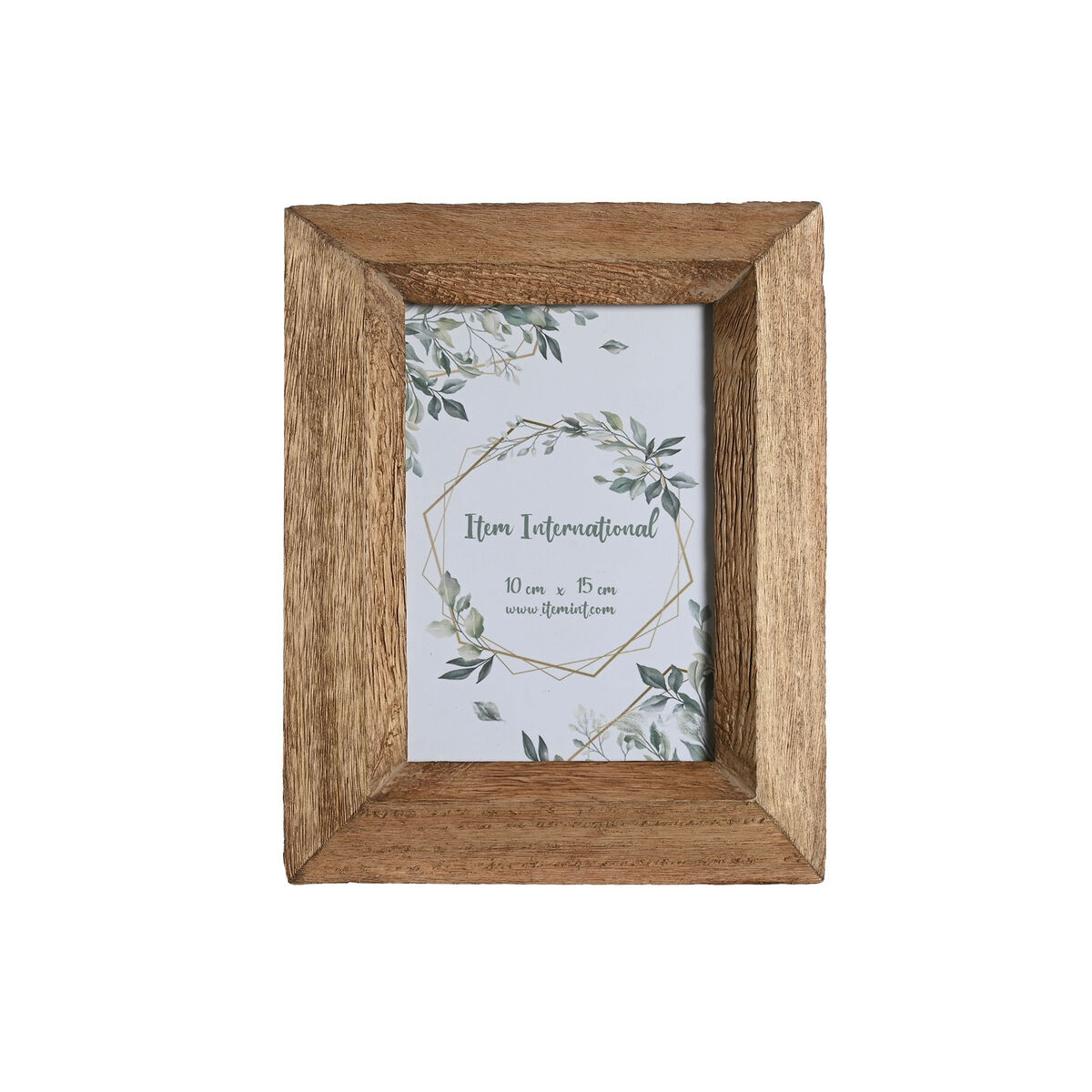 Photo frame Home ESPRIT Natural Crystal Mango wood