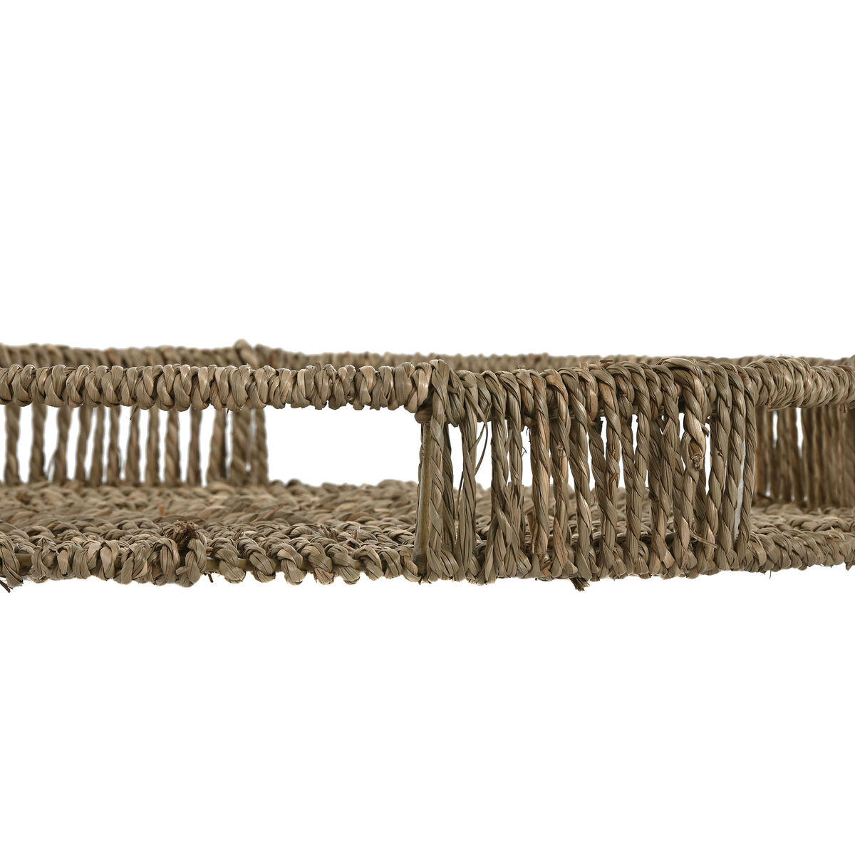 Set of trays Home ESPRIT Natural Tropical 45 x 45 x 7 cm (3 Units)