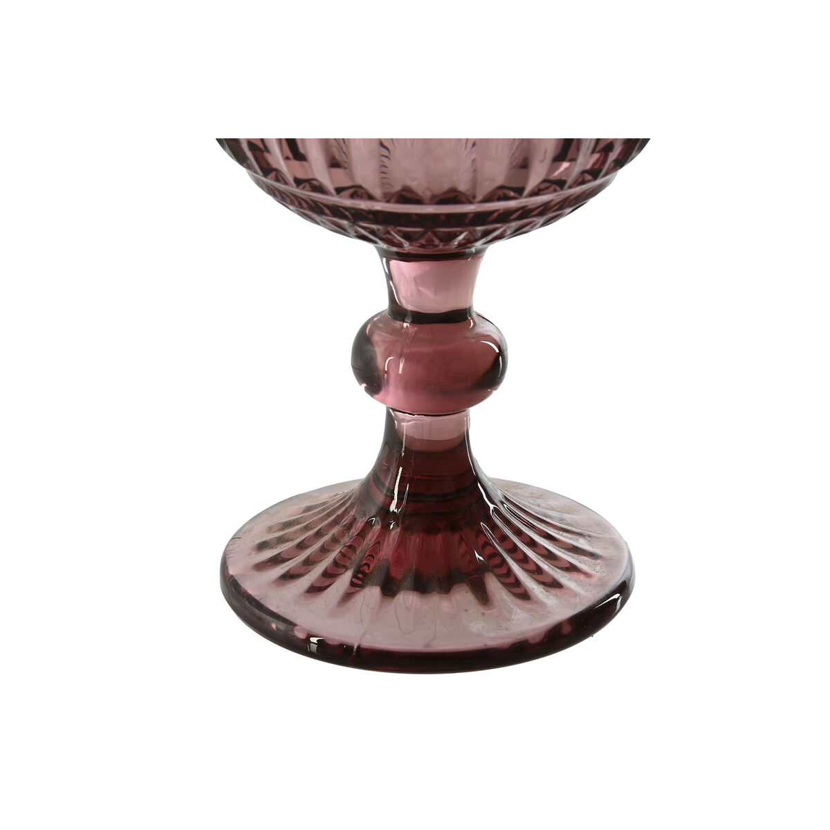 Set of cups Home ESPRIT Pink Crystal 380 ml (6 Units)