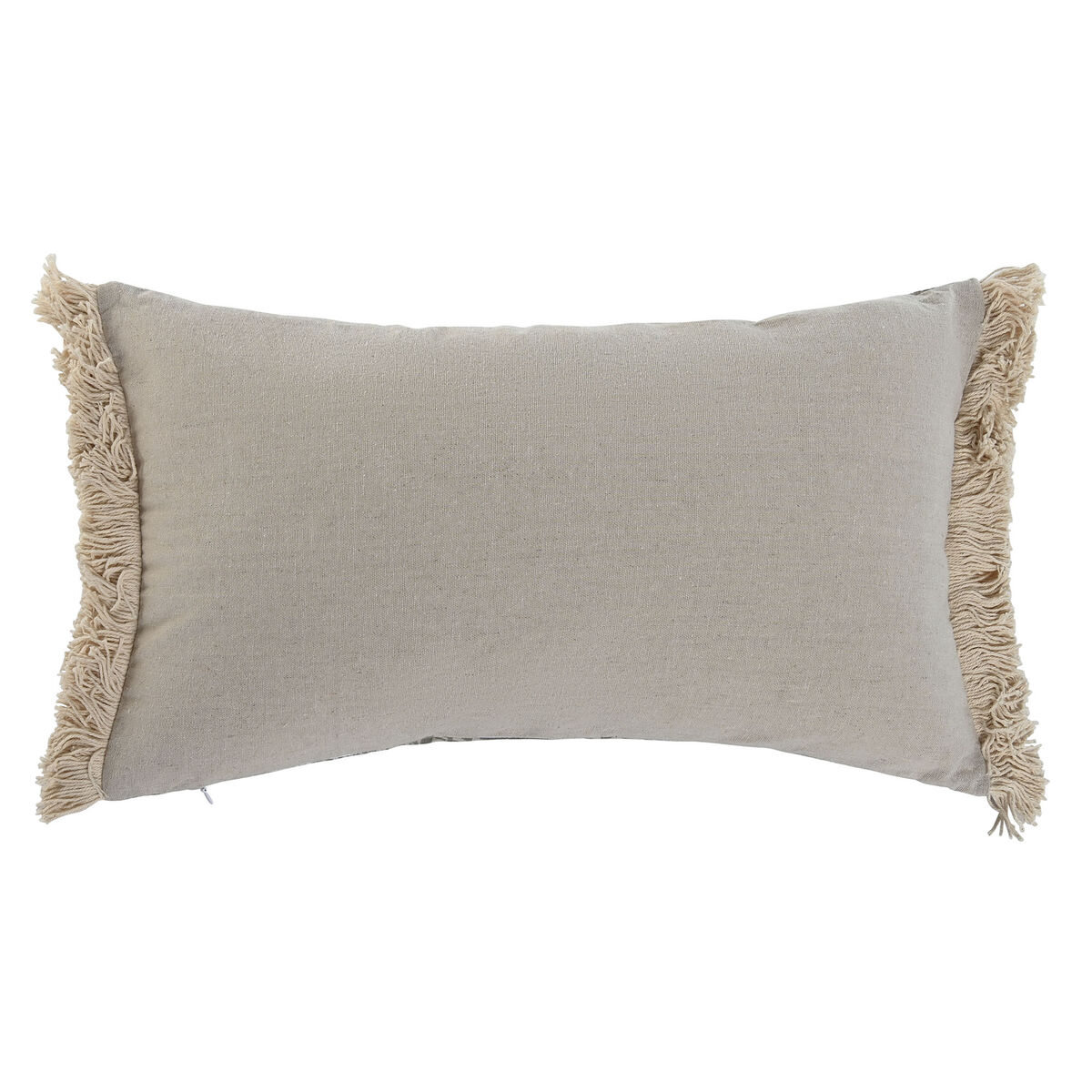 Cushion Home ESPRIT Grey Natural Boho 50 x 8 x 30 cm