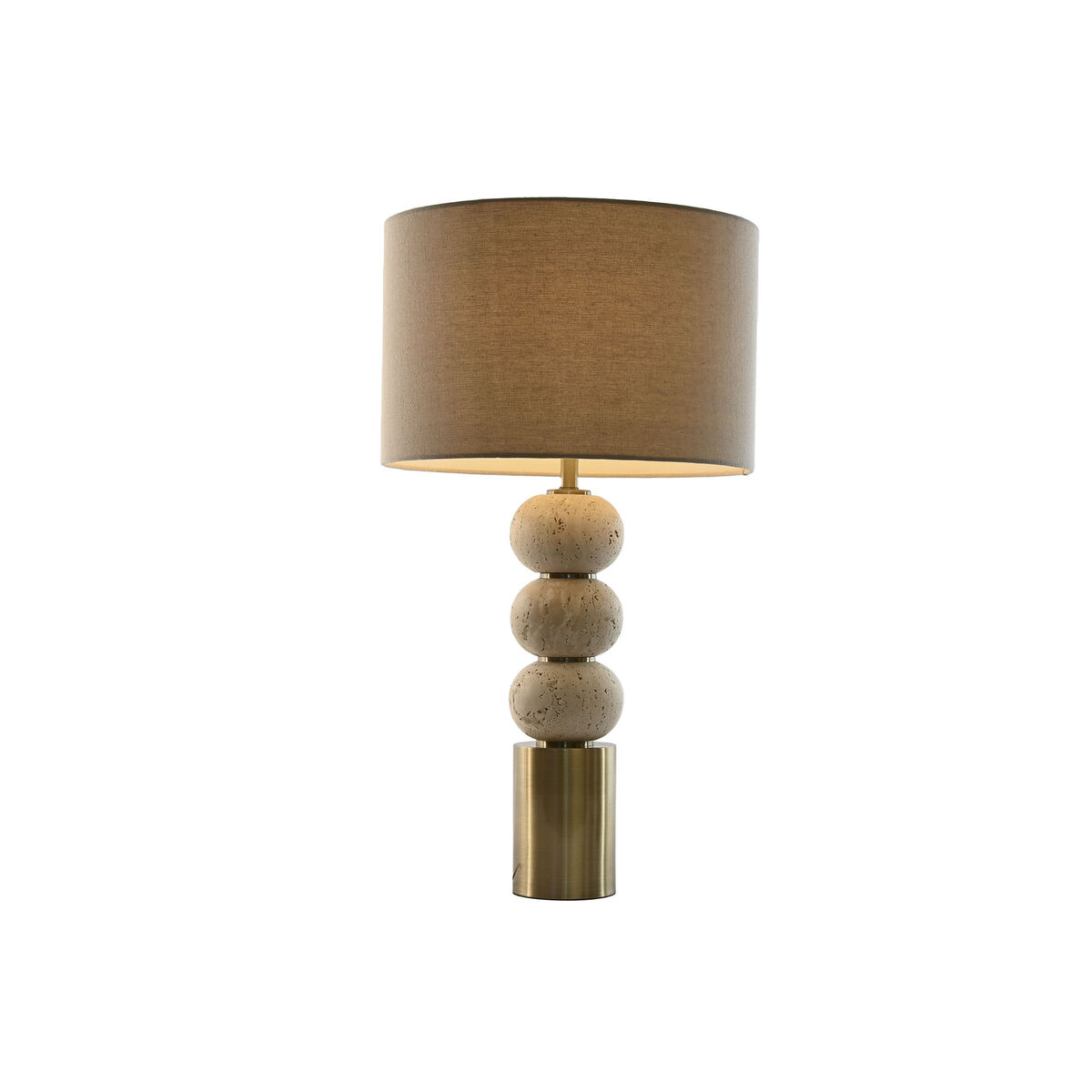 Desk lamp Home ESPRIT Beige Golden