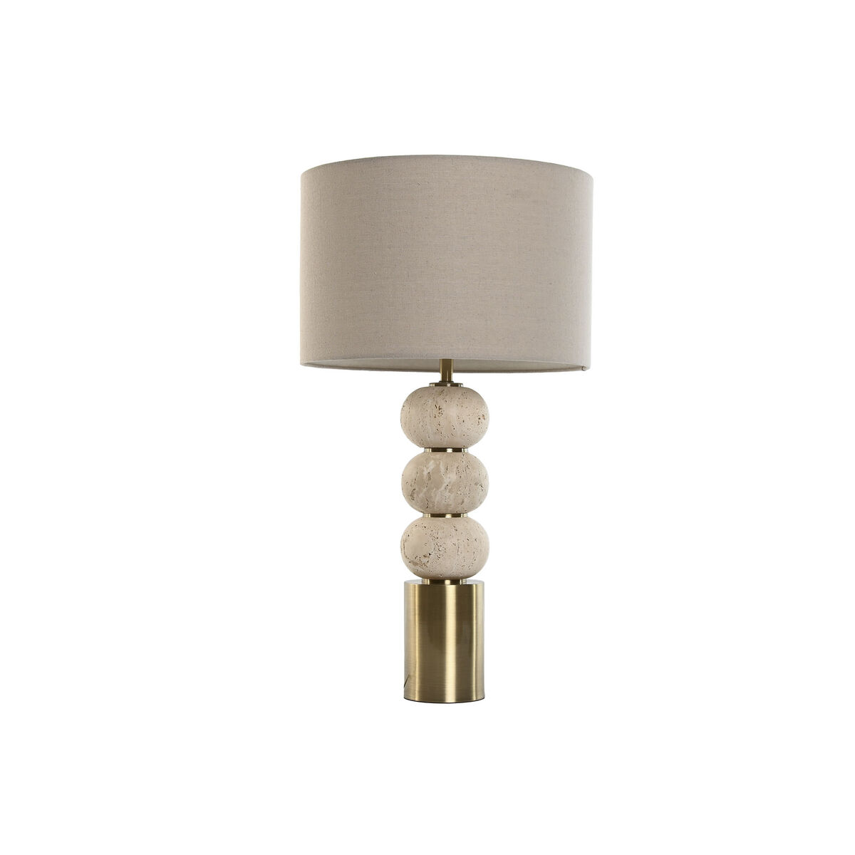 Desk lamp Home ESPRIT Beige Golden