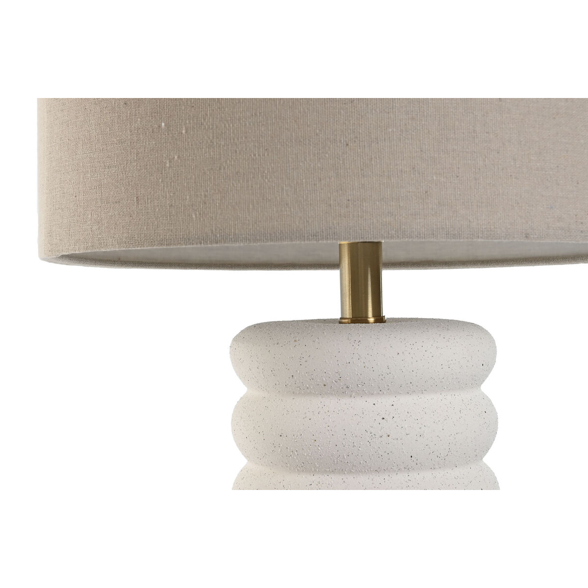 Desk lamp Home ESPRIT Beige Golden