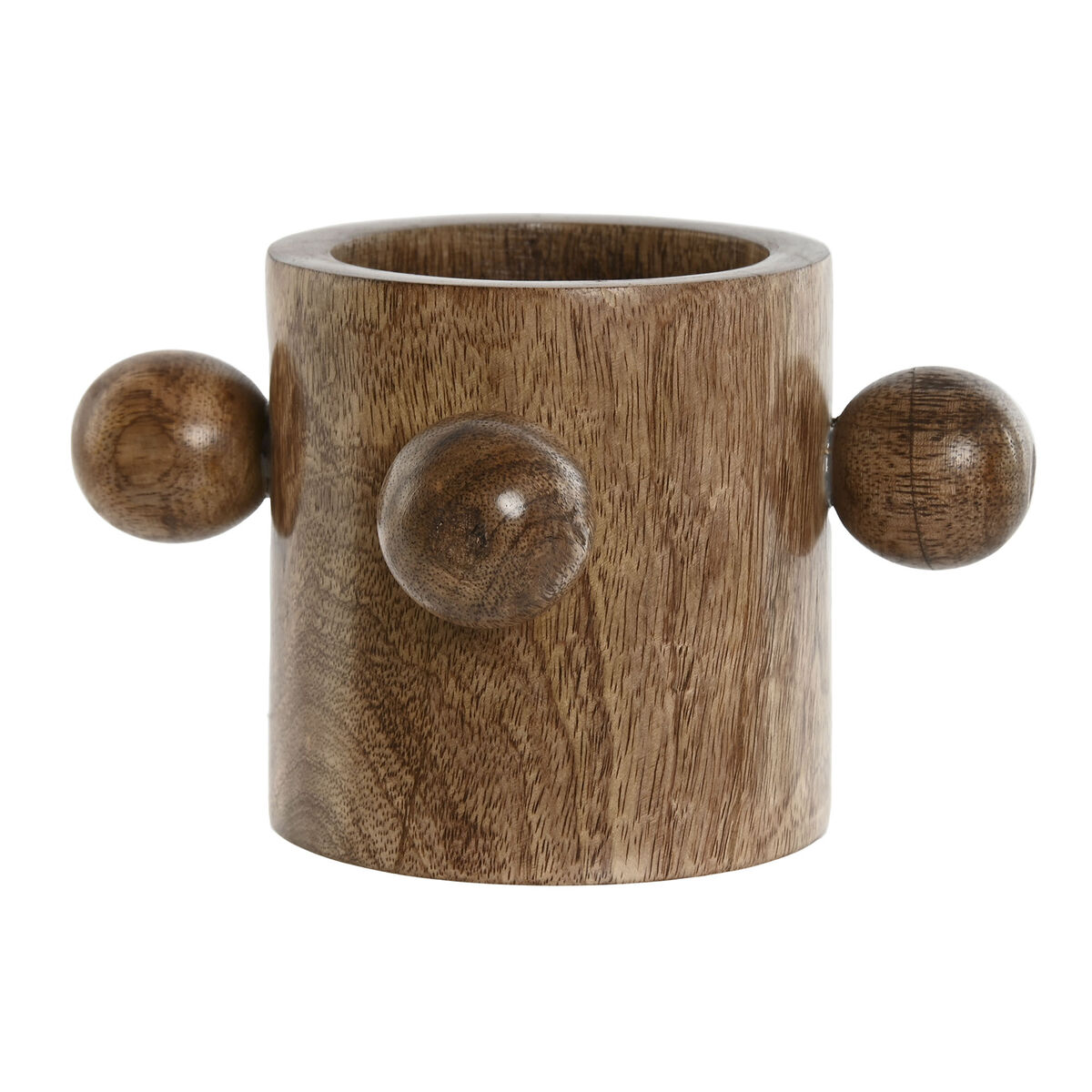 Vase Home ESPRIT Brown Mango wood